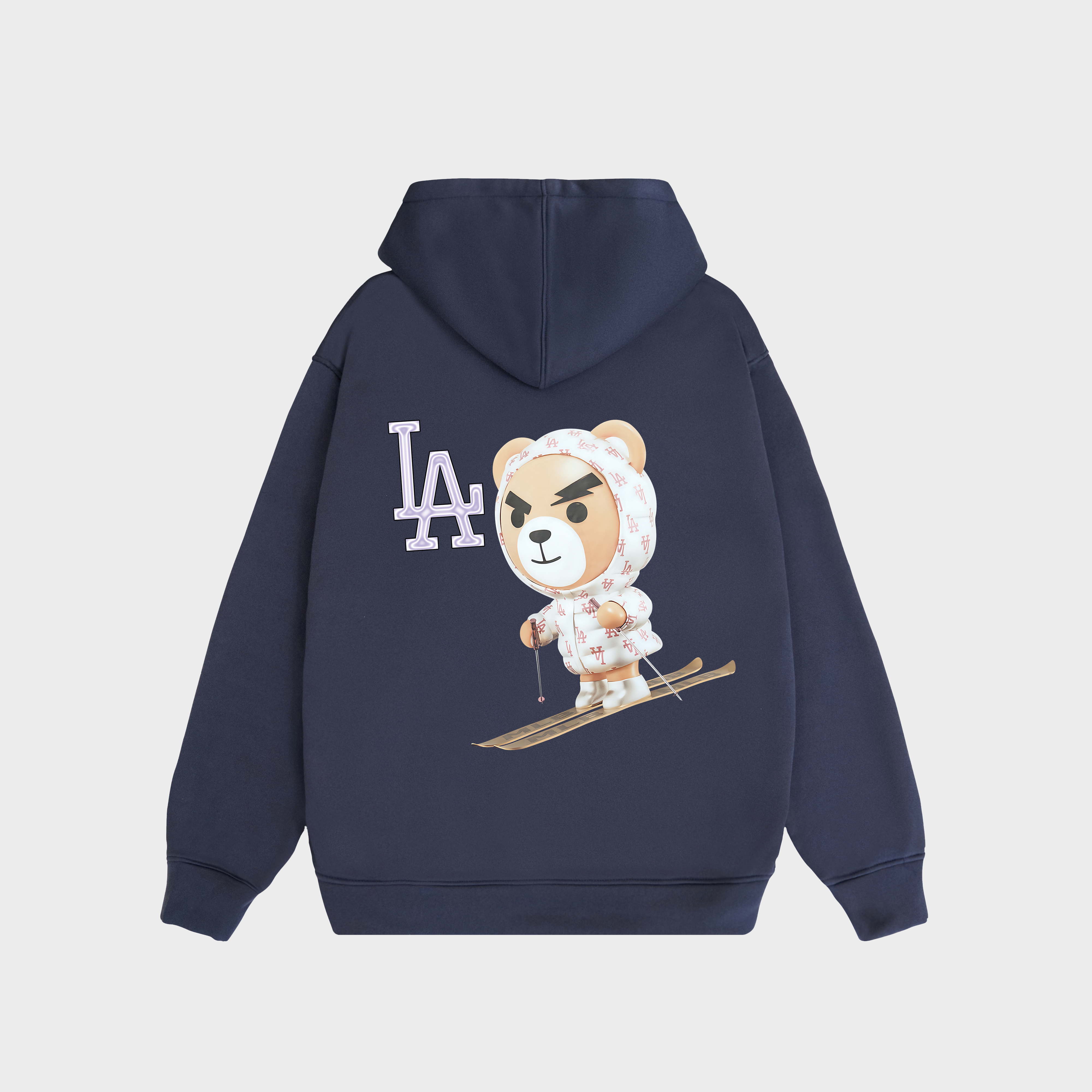 MLB Los Angeles Dodgers Pattern Hoodie