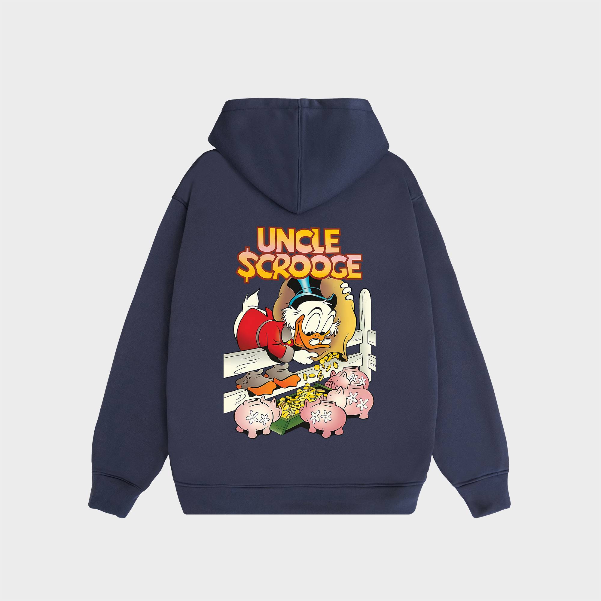 DISNEY UNCLE SCROOGE HOODIE / NAVY