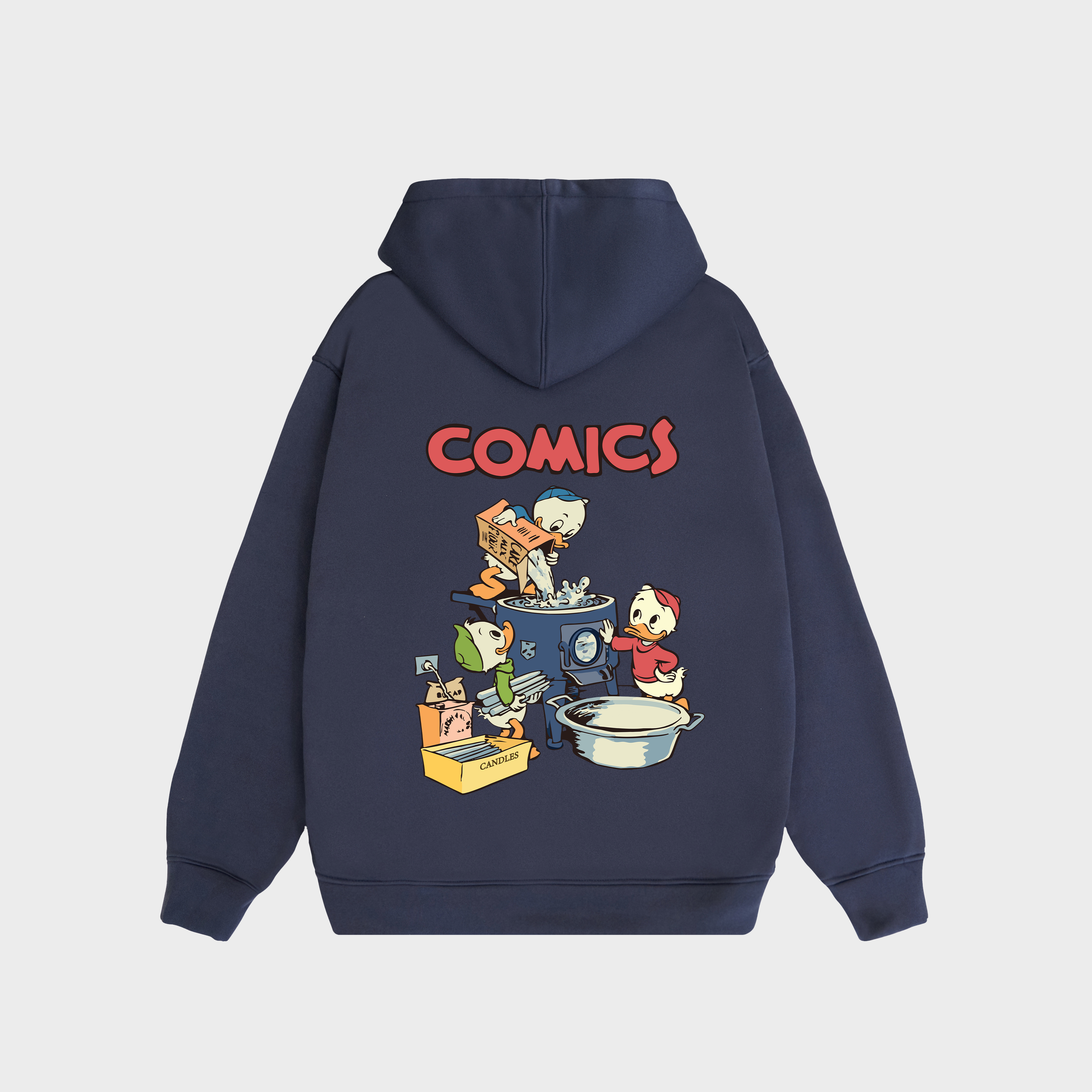 DISNEY WALT DISNEY'S COMICS AND STORIES HOODIE / NAVY