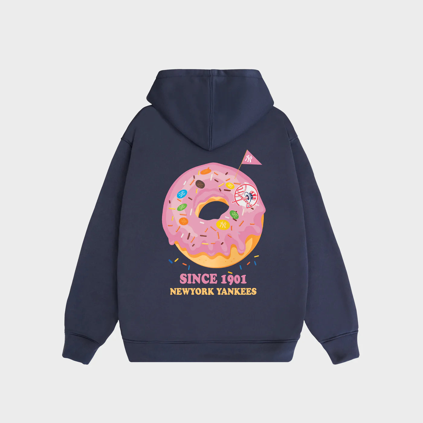 Flash Sale MLB New York Yankees Cake Pink Hoodie