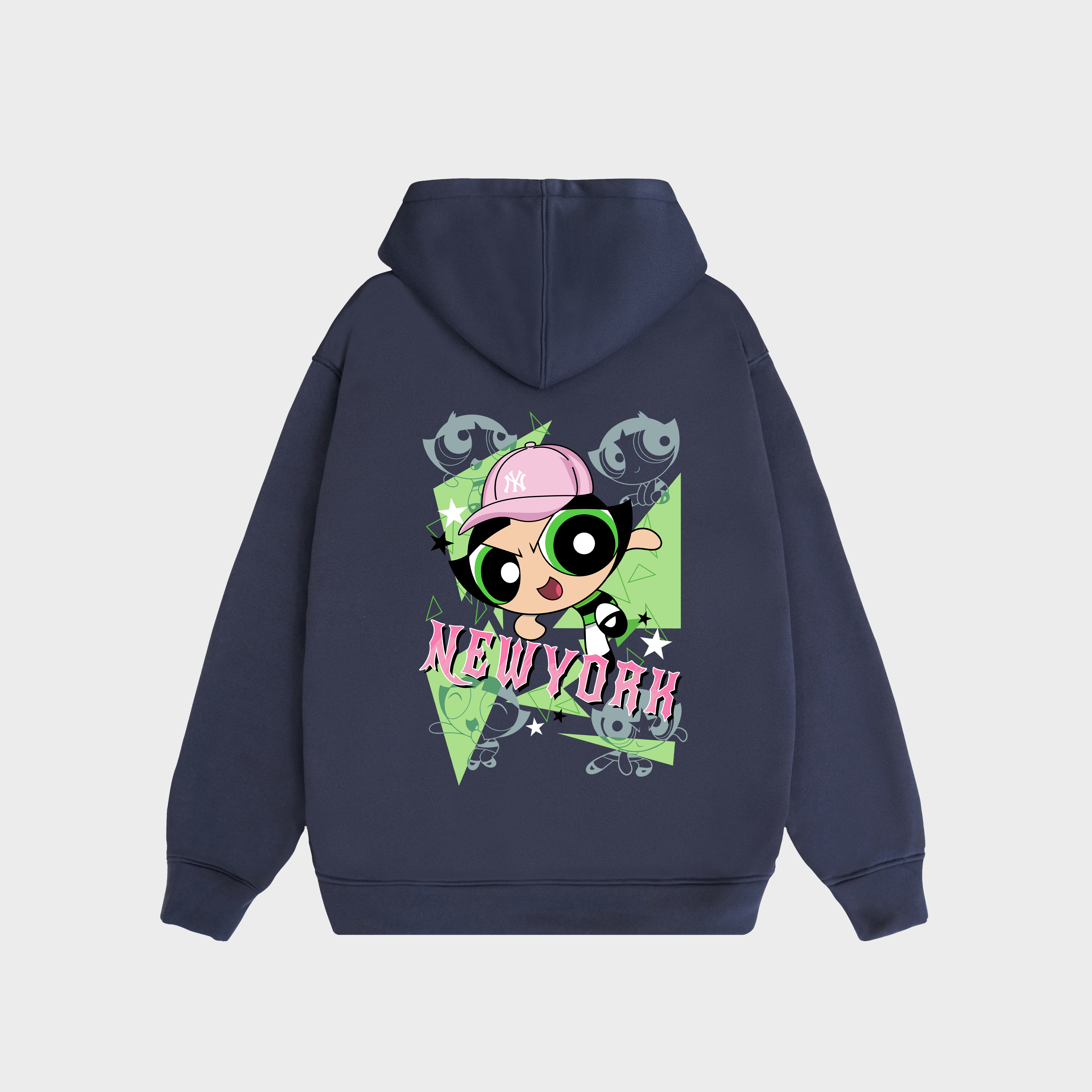 MLB Buttercup The Powerpuff Girls New York Yankees Hoodie