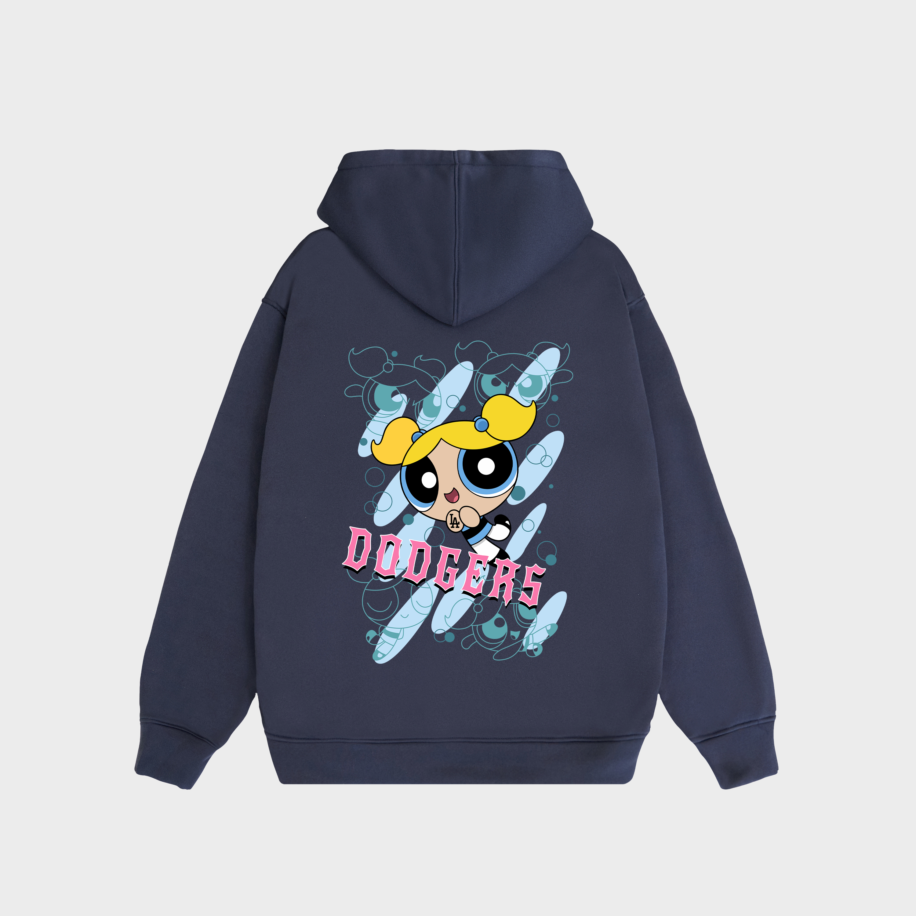 MLB Bubbles The Powerpuff Girls Los Angeles Dodgers Hoodie