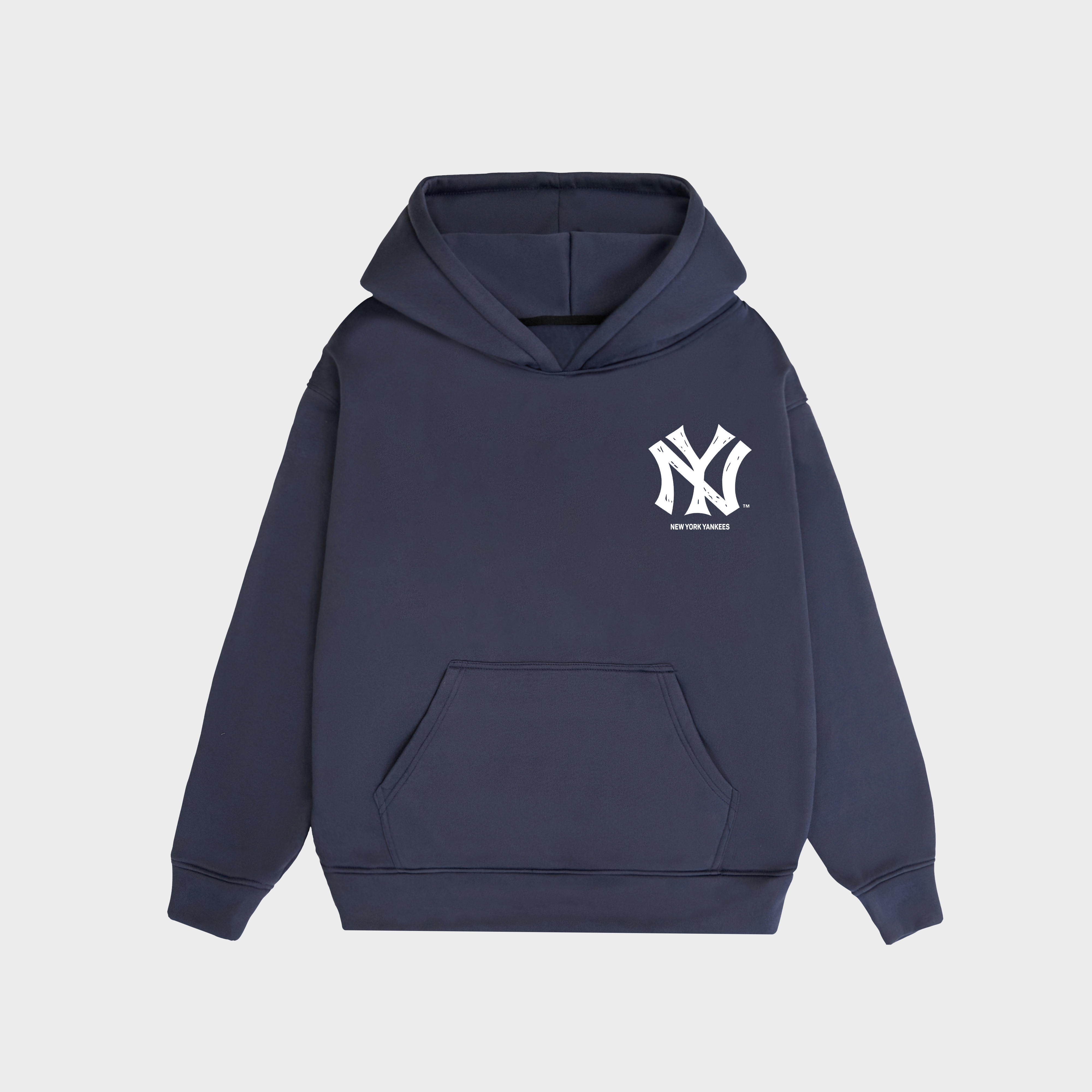 MLB New York Yankees Gold Necklace Hoodie