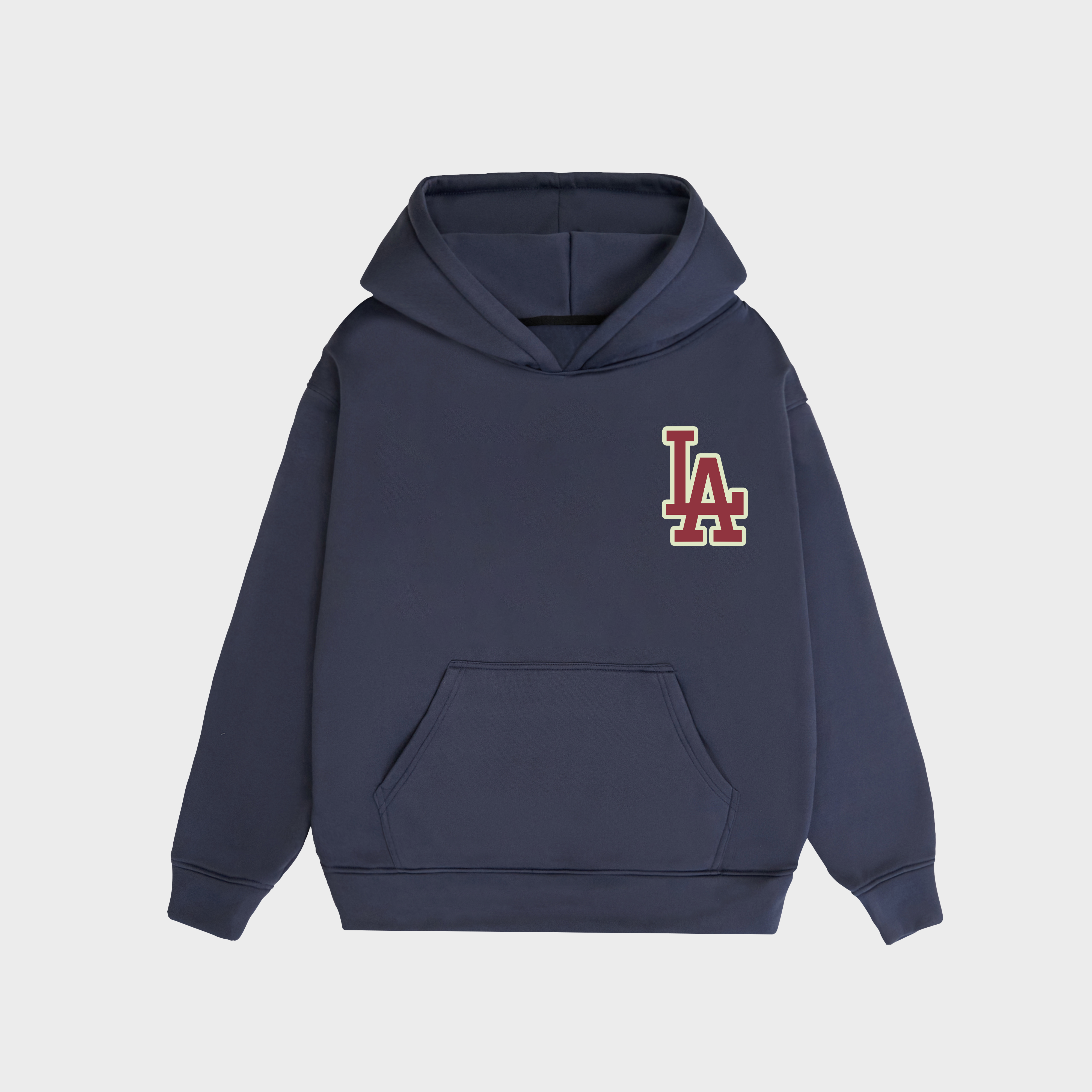 MLB Los Angeles Dodgers Logo Red Hoodie