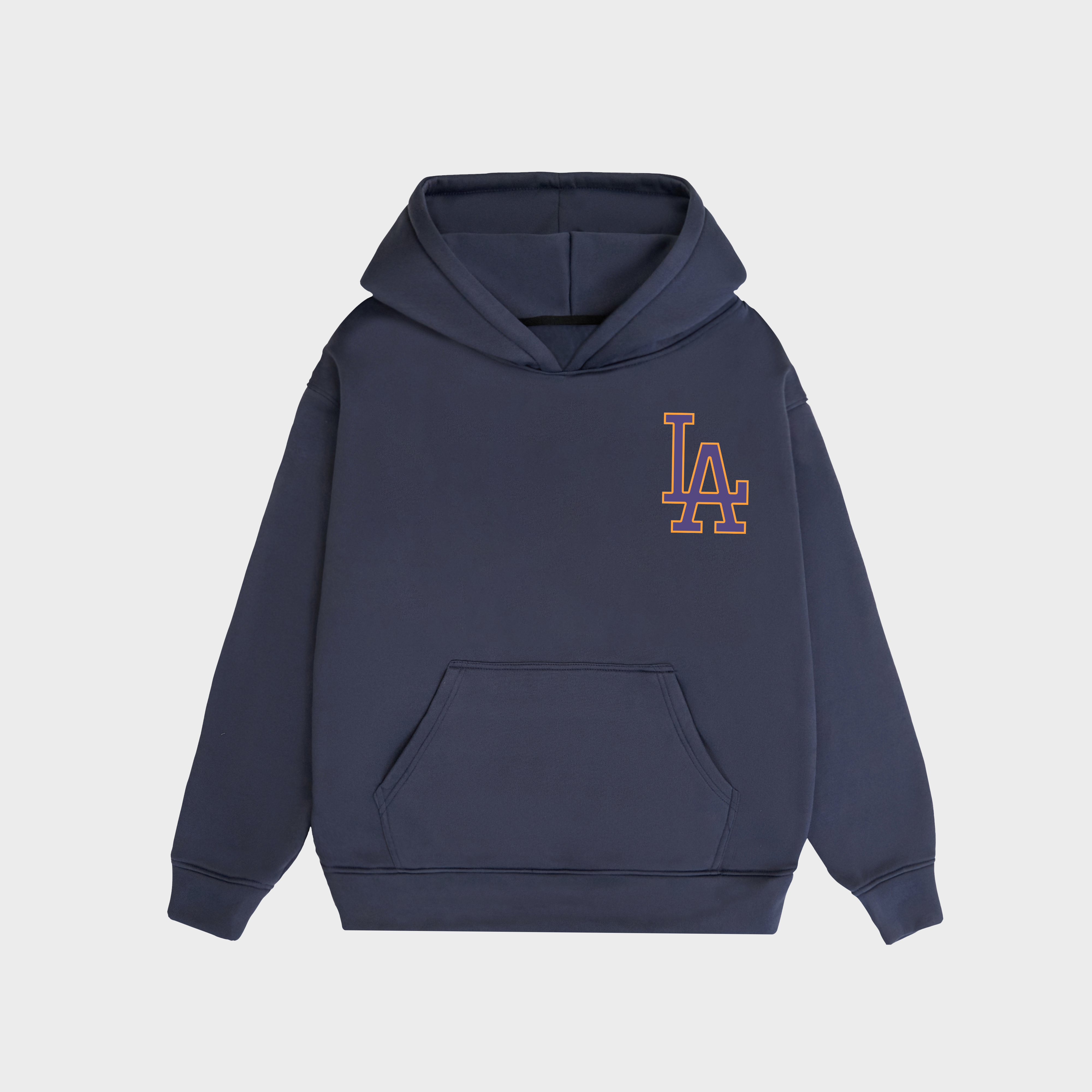 MLB Los Angeles Dodgers Purple Vintage Hoodie