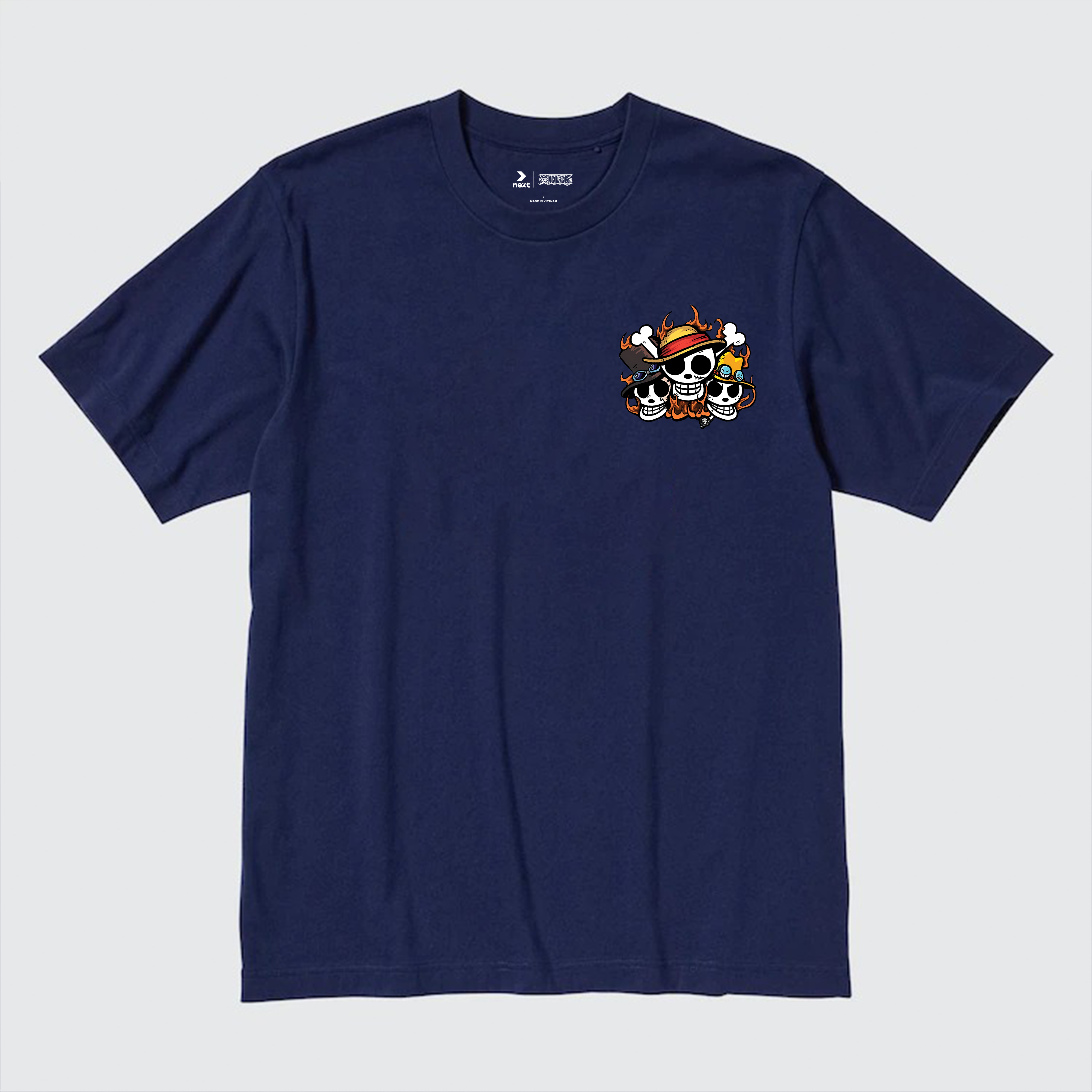 ONE PIECE LUFFY AND KAIDO T-SHIRT / NAVY