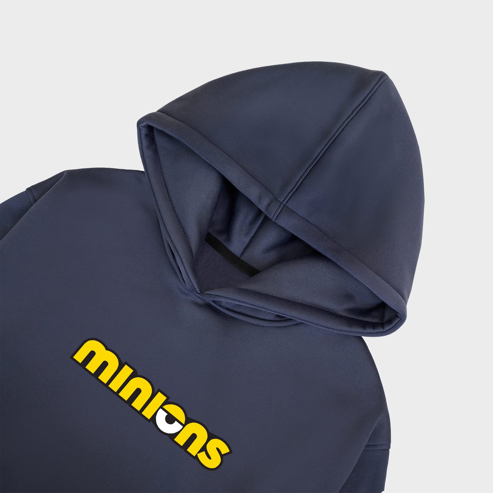 MINIONS WHEN YOU THINK YOU'RE MUTE HOODIE / NAVY