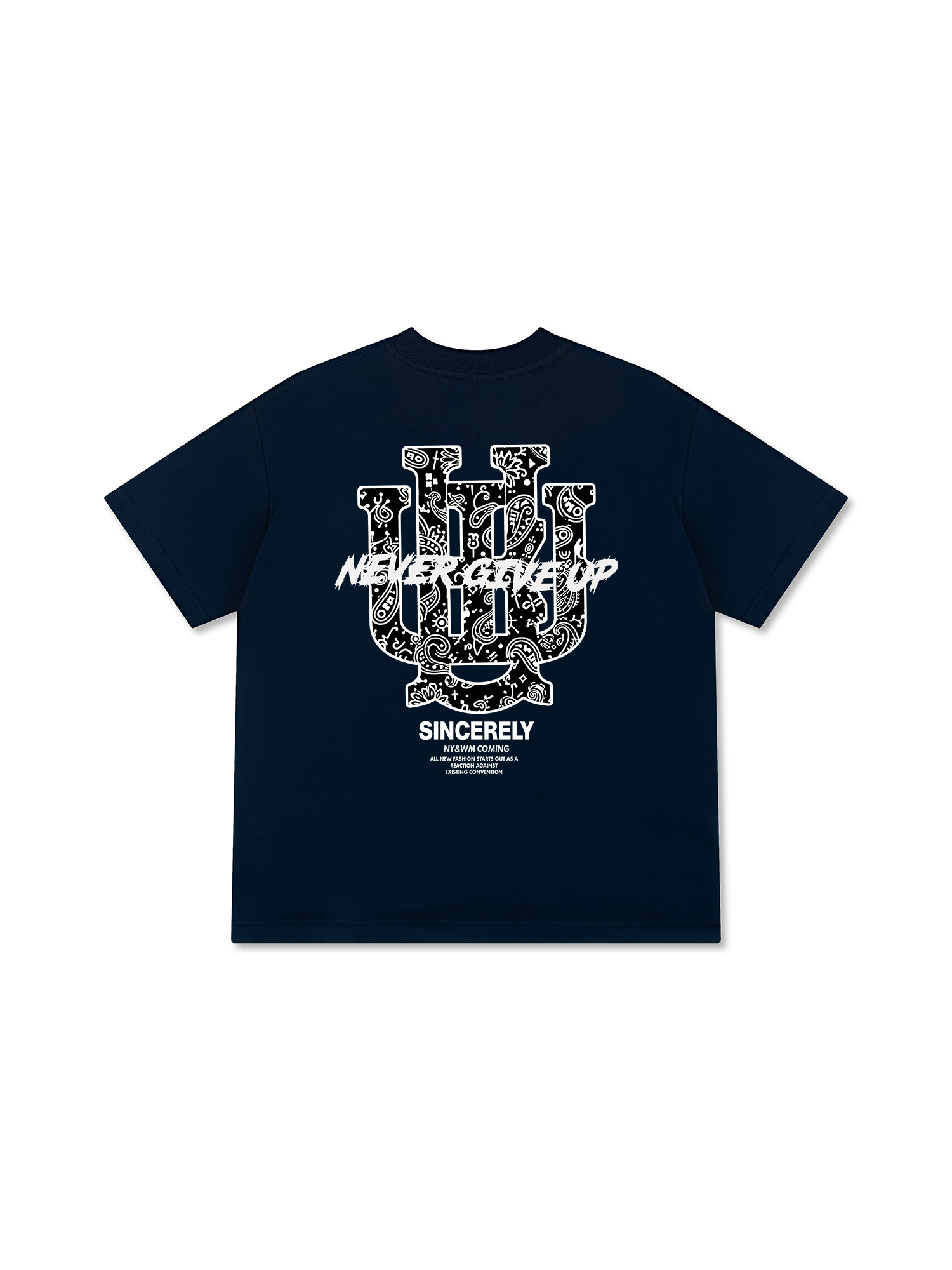 Áo Thun Relaxed Fit Masster Basball Black Never Give Up