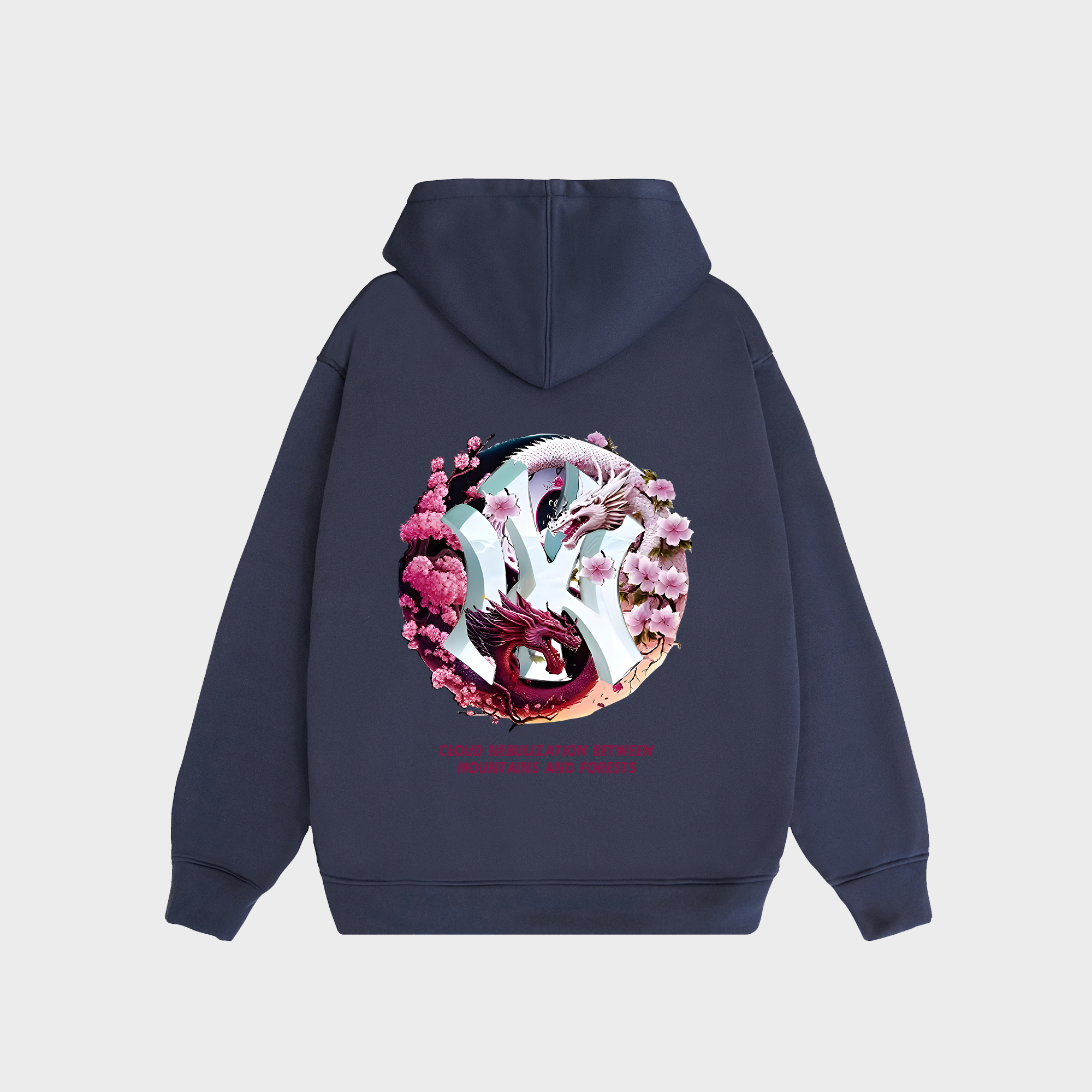 MLB Floral Dragon Cloudy Hoodie