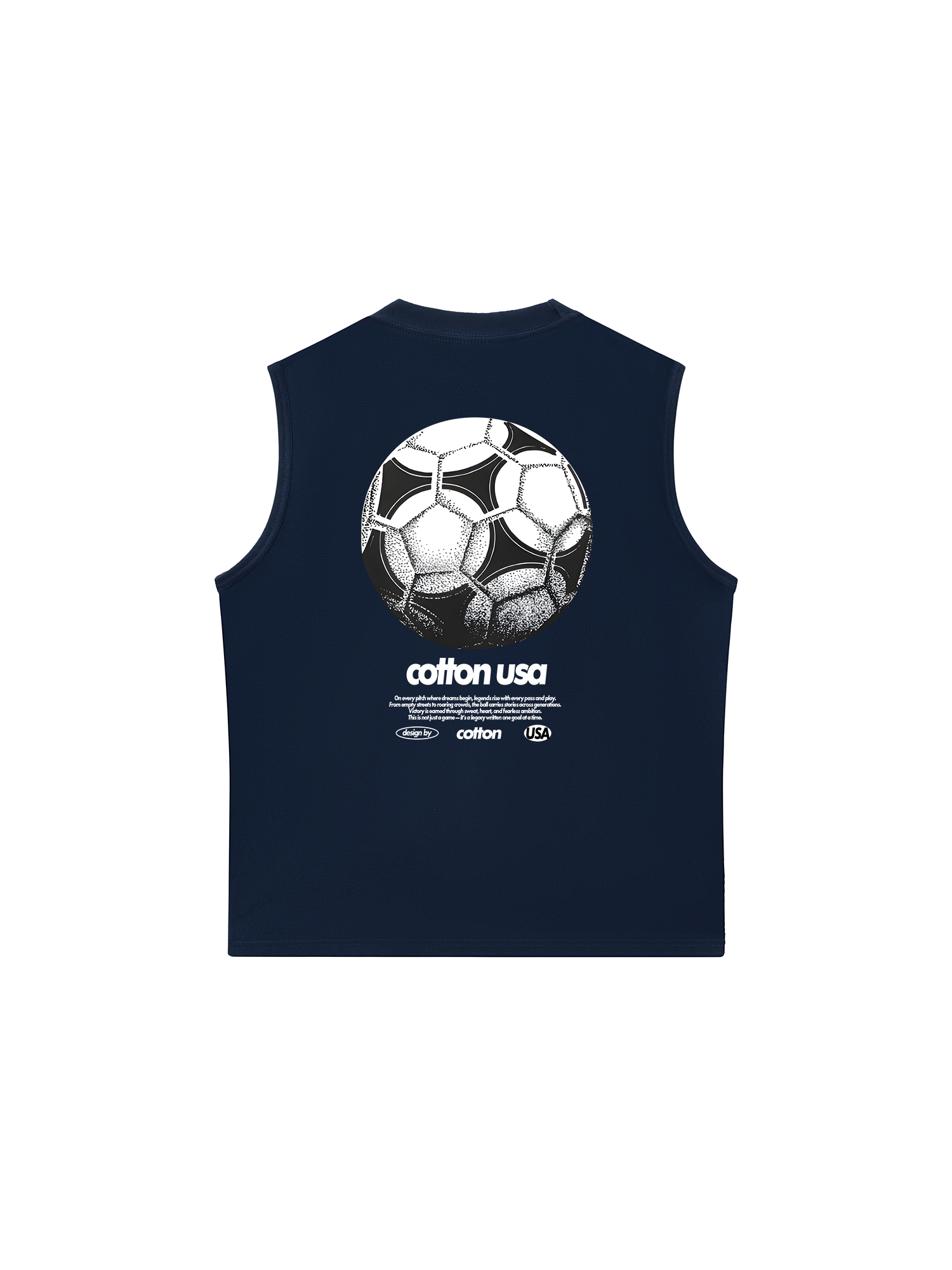 Áo Ba Lỗ Relaxed Fit Soccer Vintage Ball