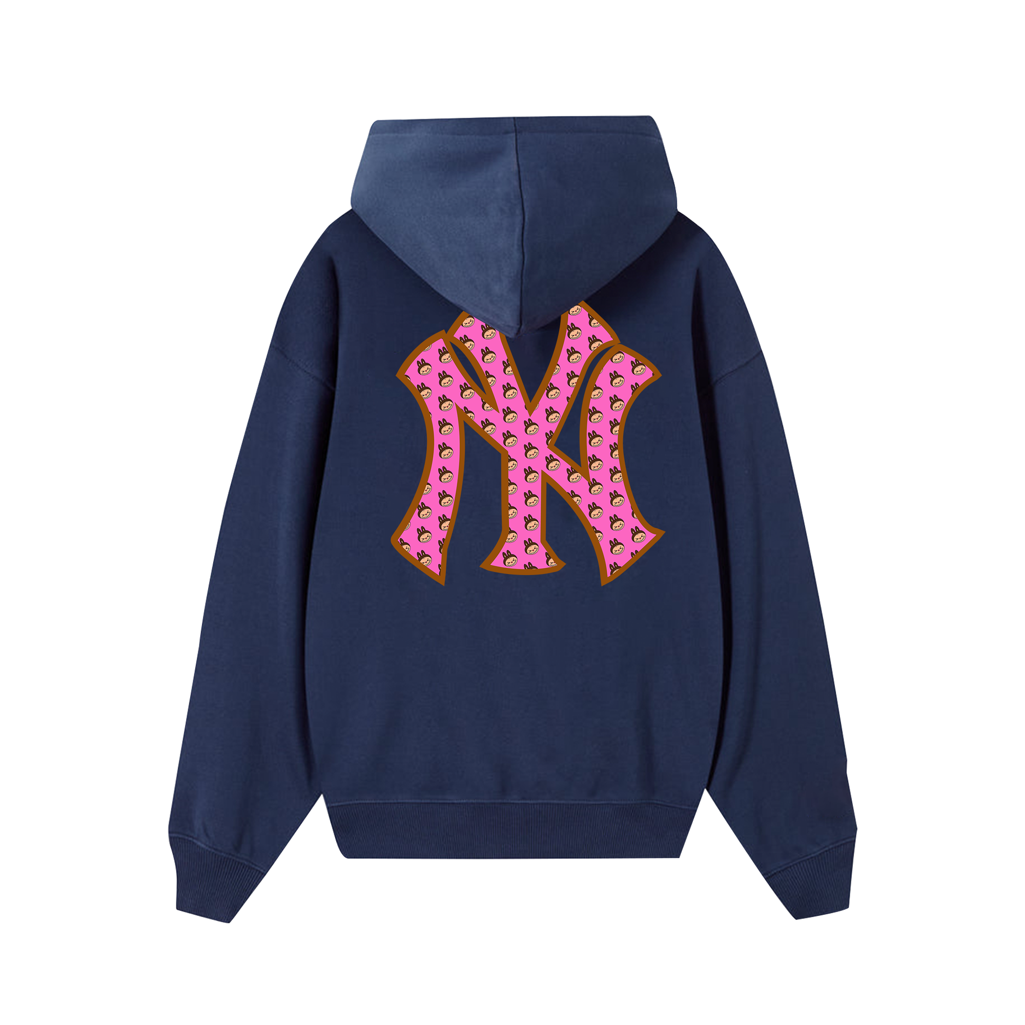 MLB Labubu NY Smile Hoodie