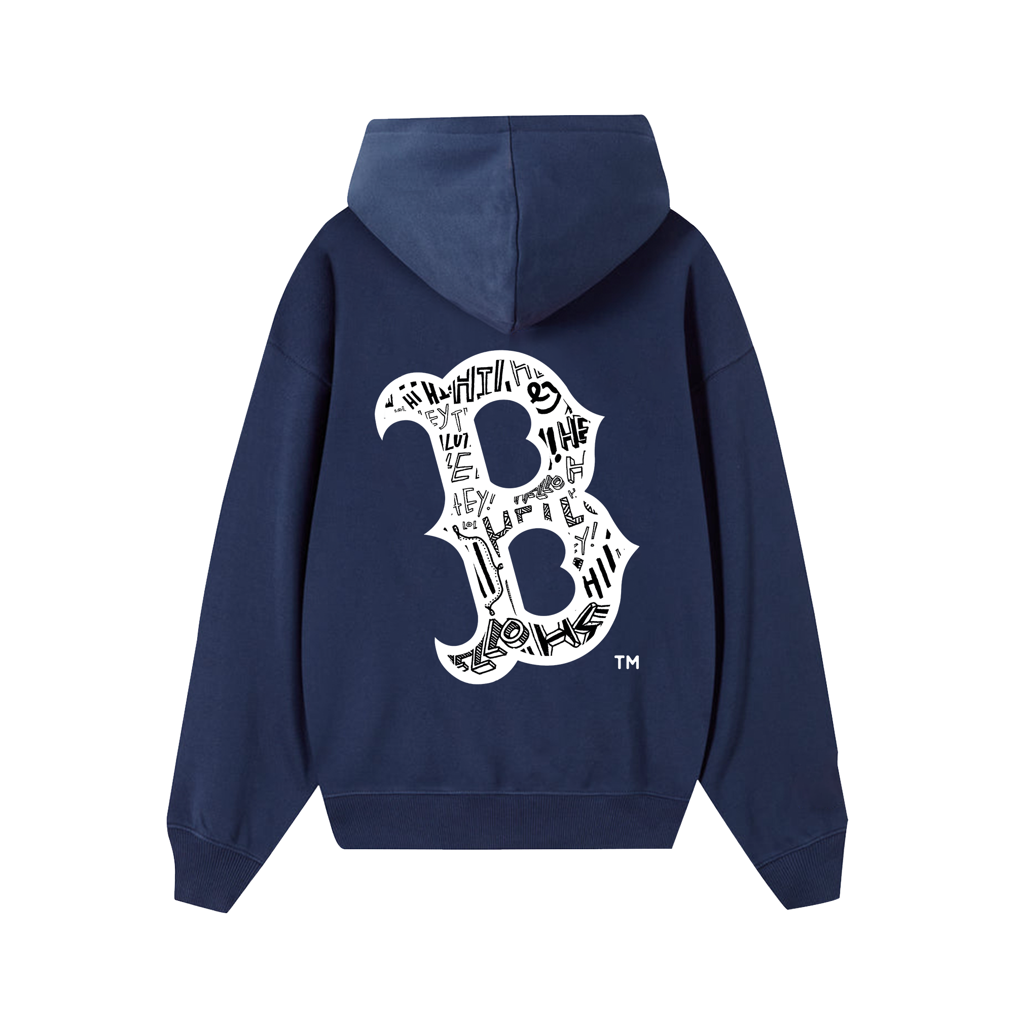 MLB Monogram Big Logo B Hoodie