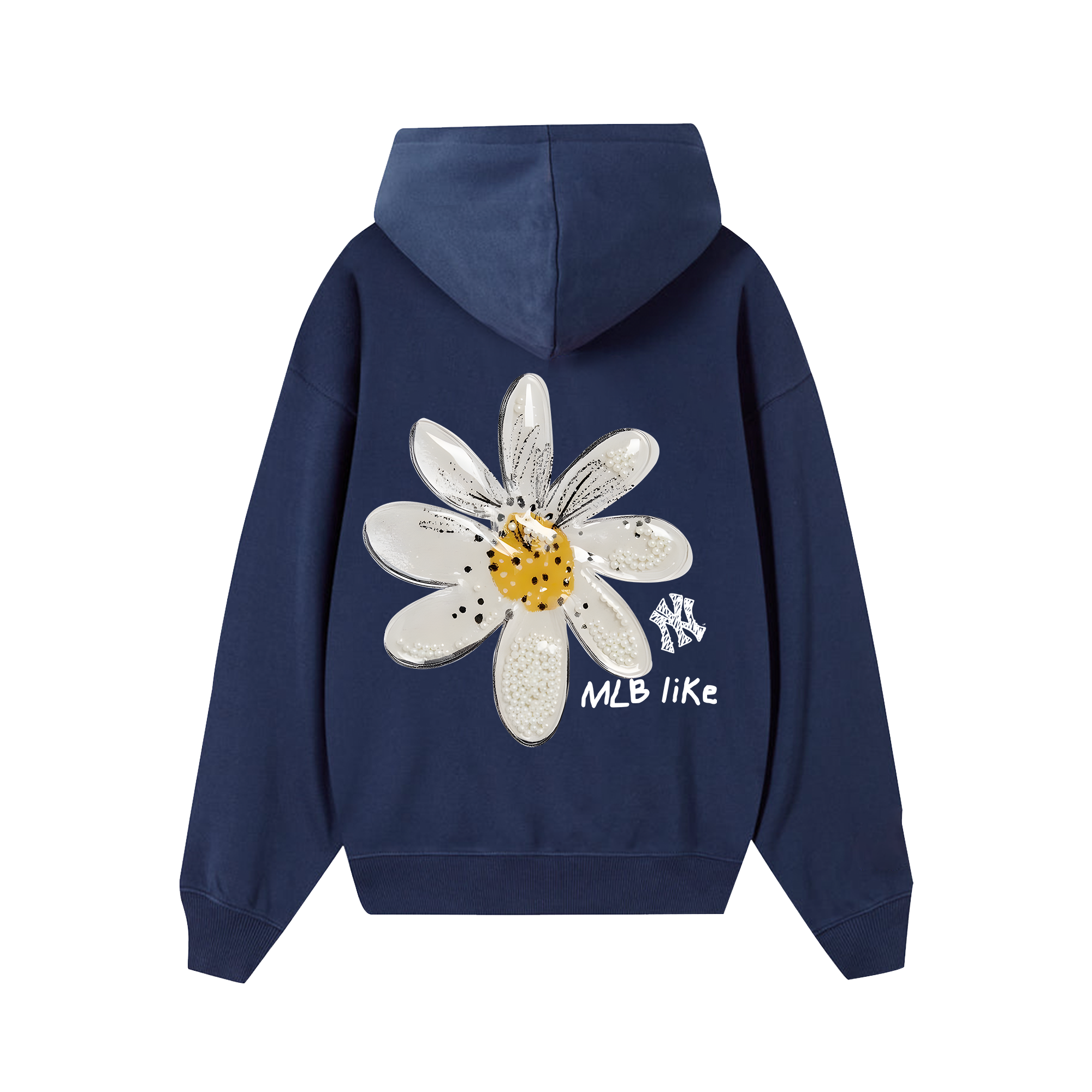 MLB Floral Daisy MLB Like Hoodie