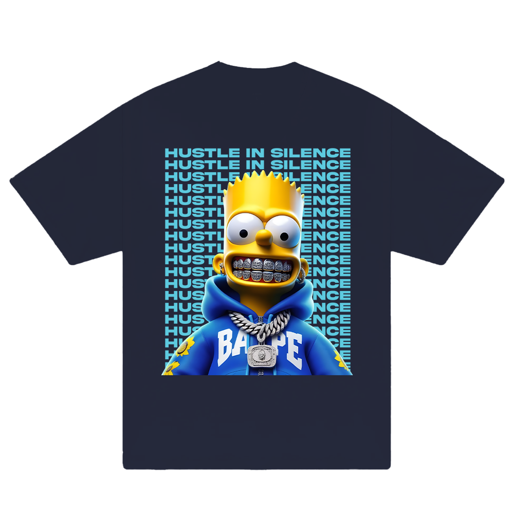 Money Bart Simpson Flexing T-Shirt