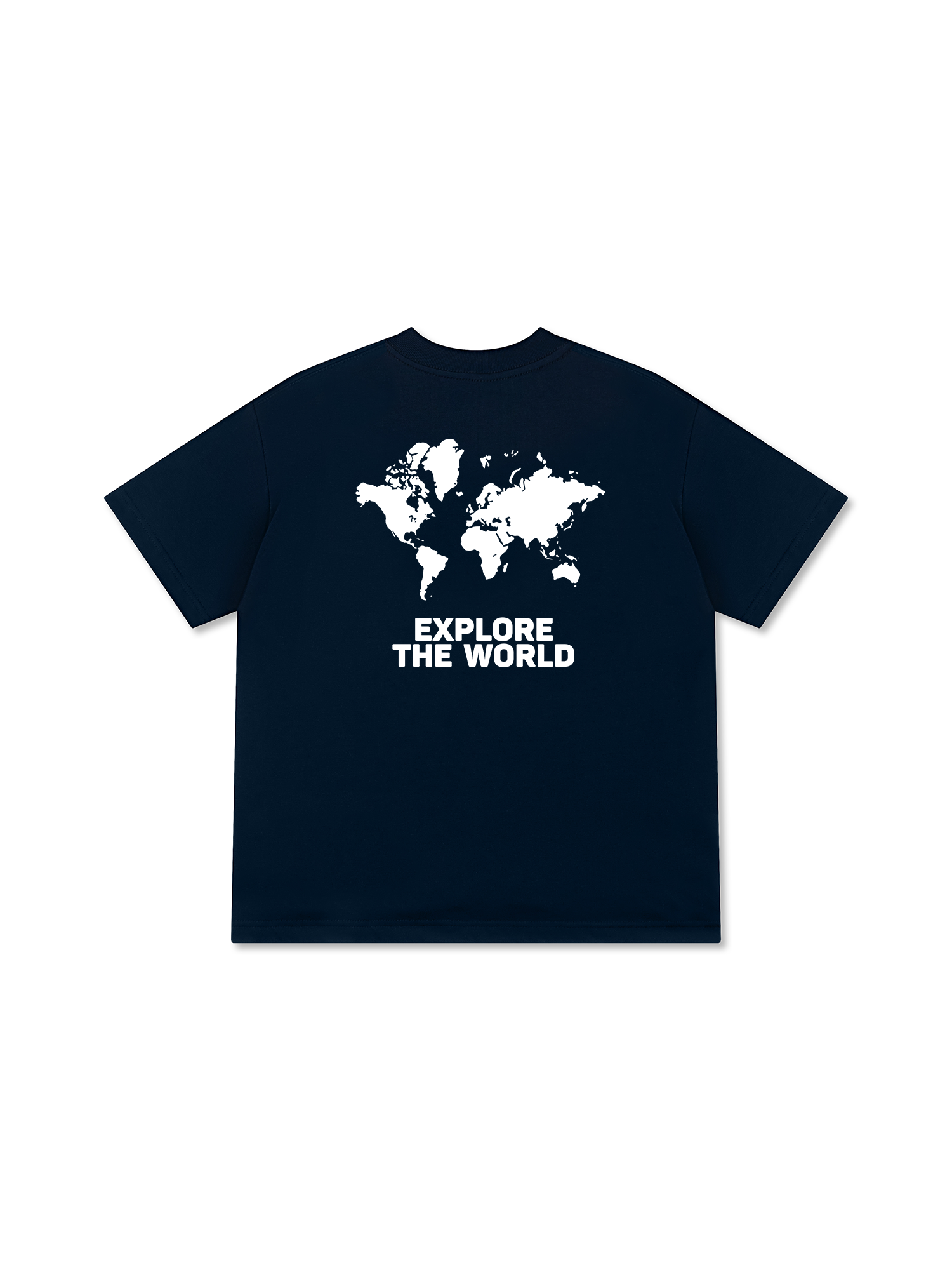Áo Thun Relaxed Fit World Map
