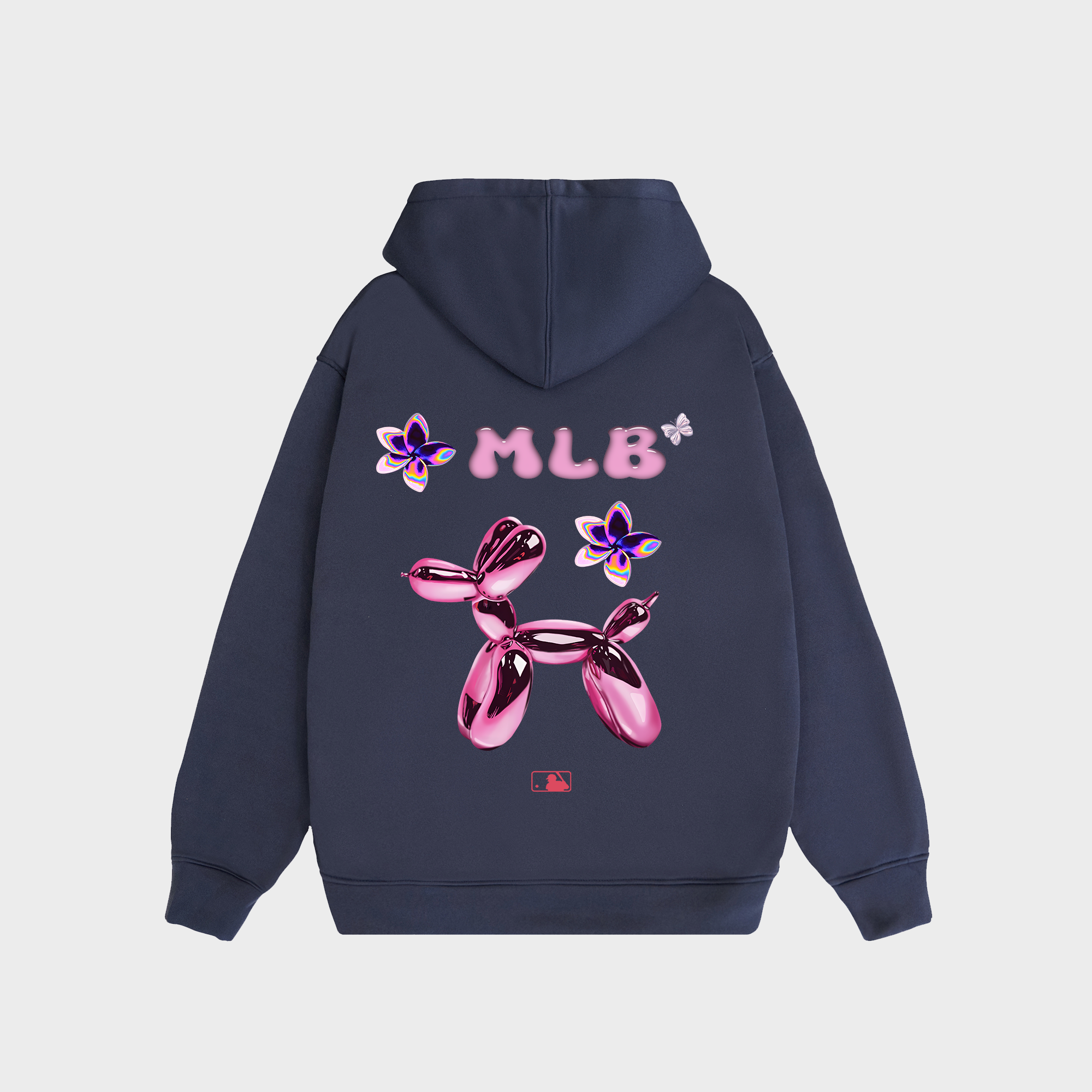 MLB Floral Hologram Balloon Dog Hoodie