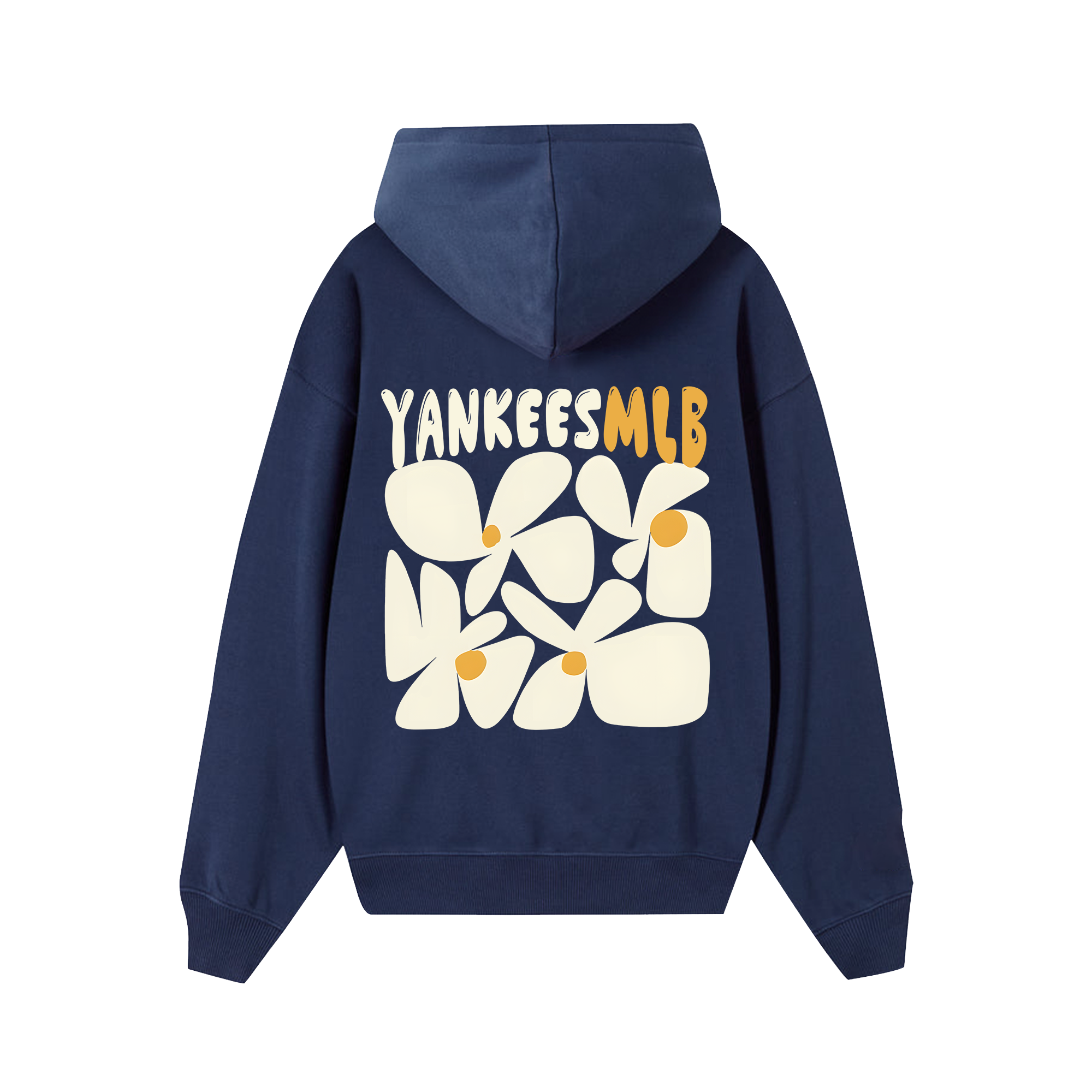 MLB Floral Yellow Flower Hoodie