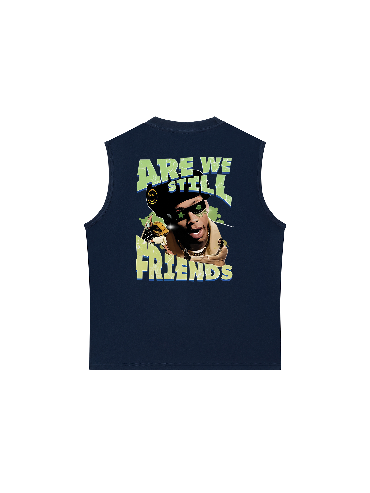 Áo Ba Lỗ Relaxed Fit Rapper Tyler Are We Still Friends