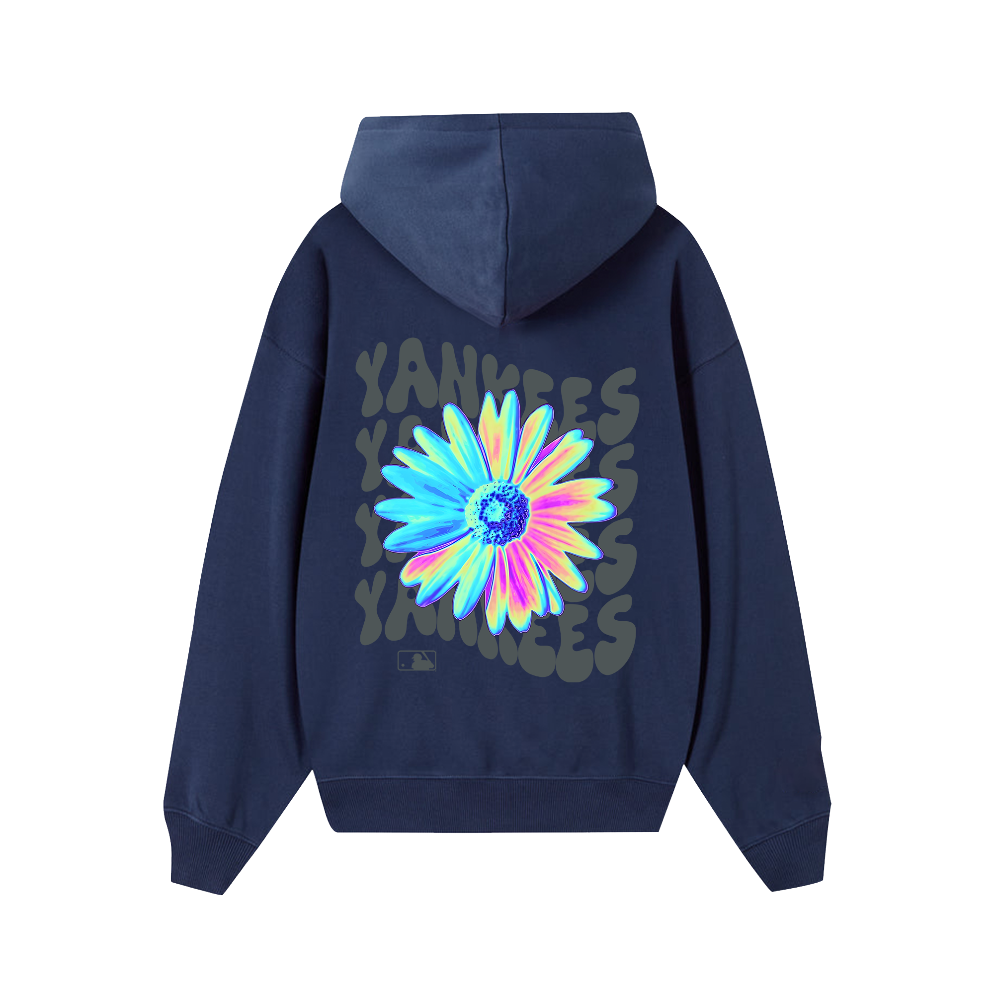 MLB Flower Hologram Flower Yankees Hoodie