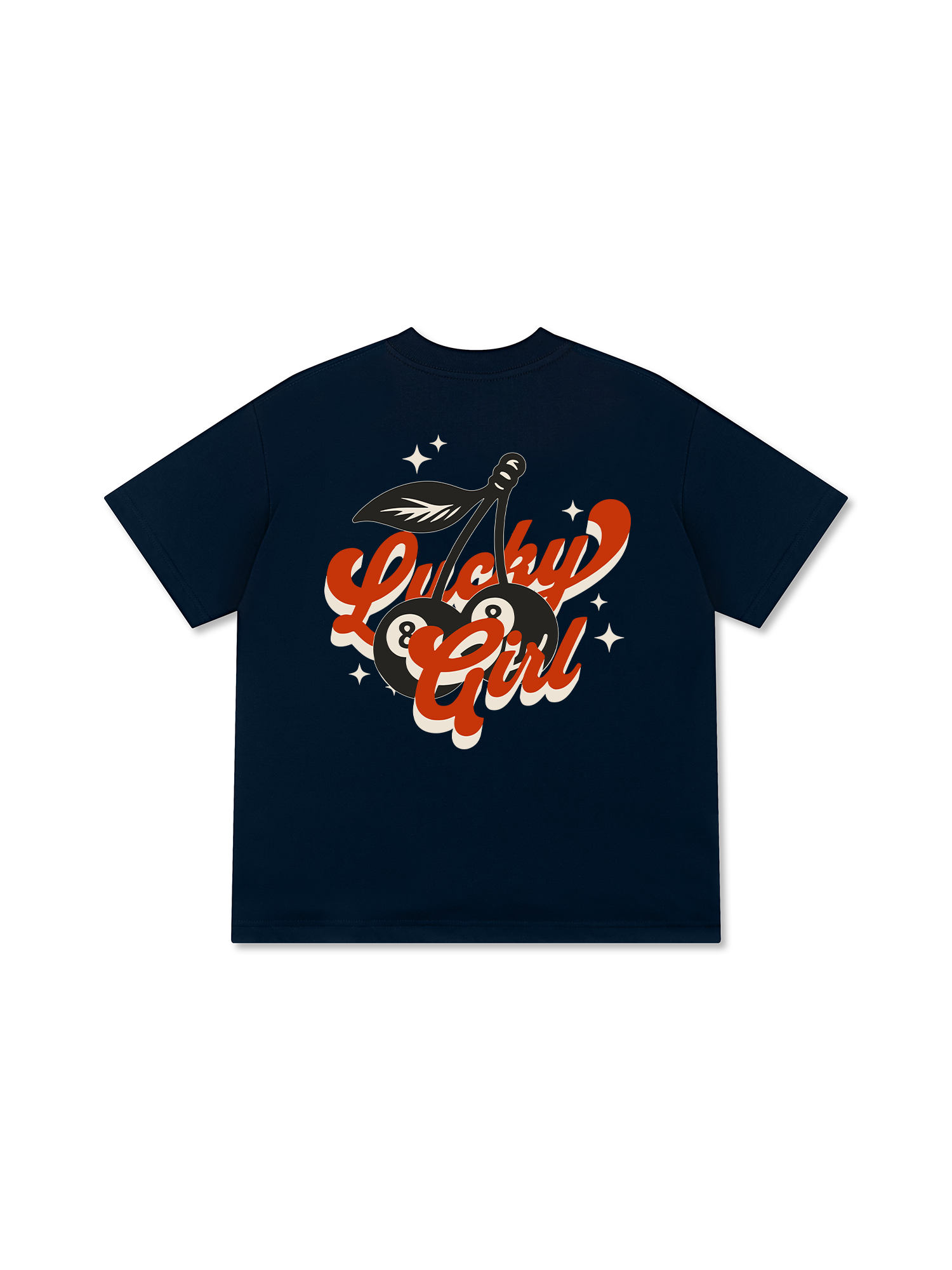 Áo Thun Relaxed Fit Billiards Lucky Girl