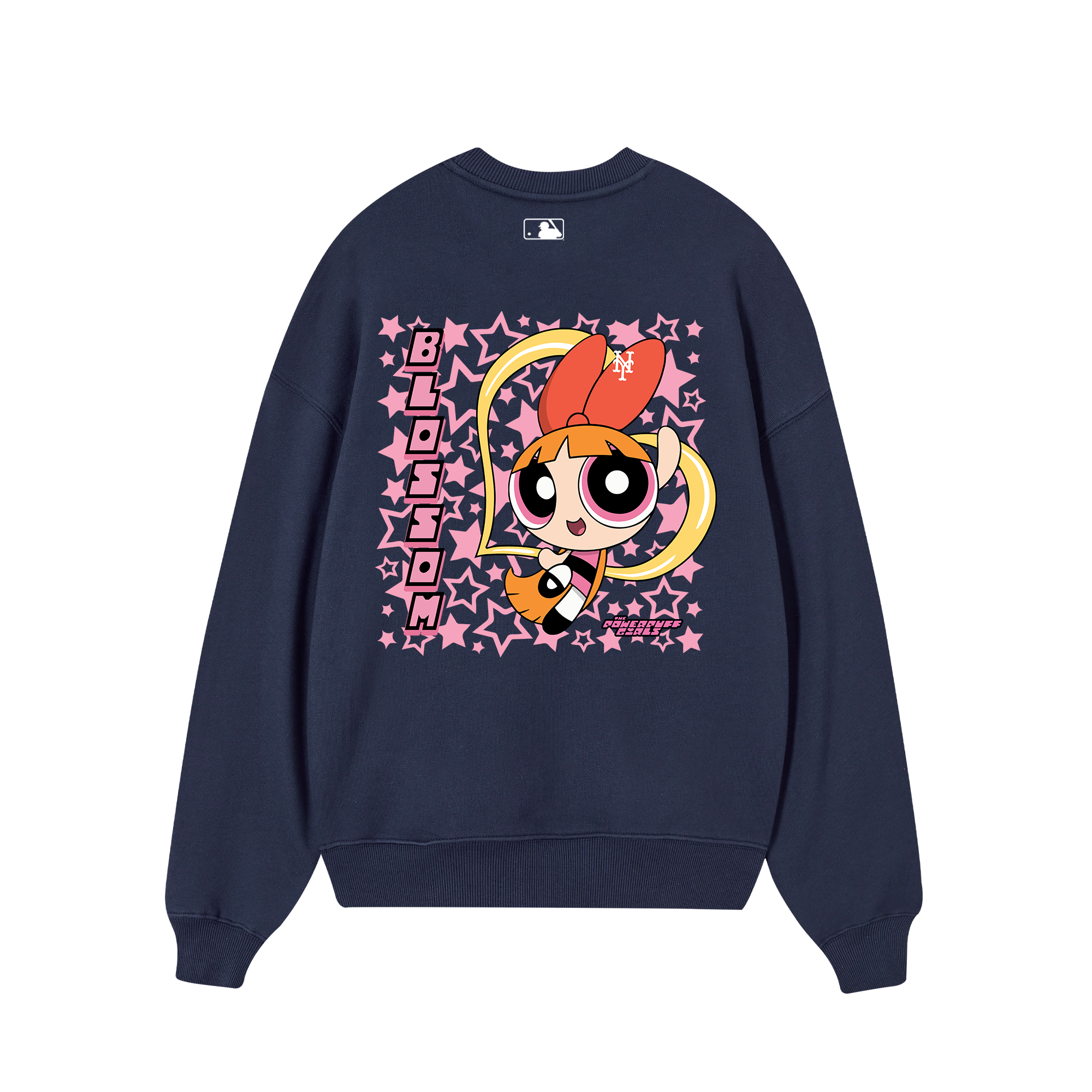 MLB Blossom New York Mets The Powerpuff Girls Sweater