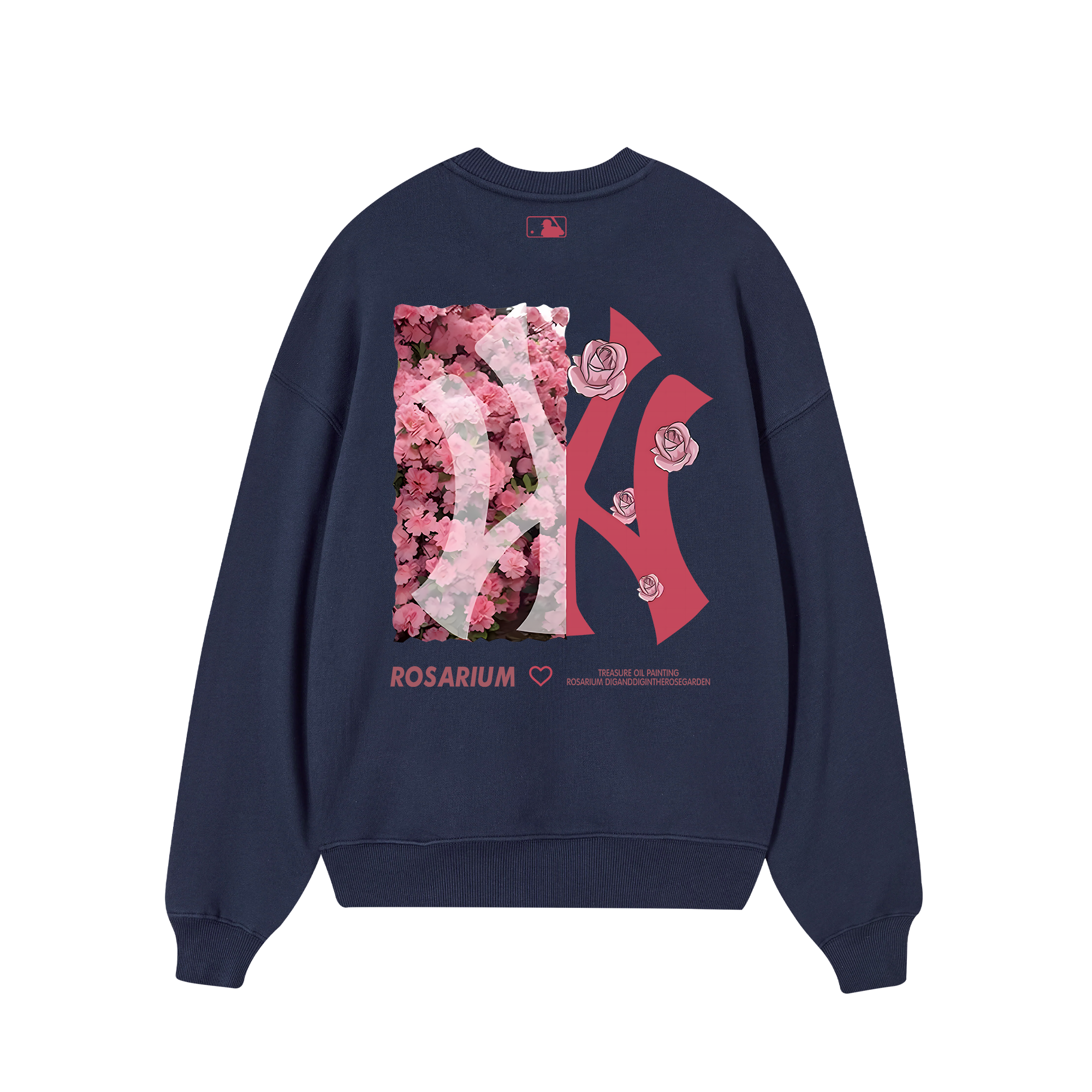 MLB Floral Rosarium Rose  Sweater