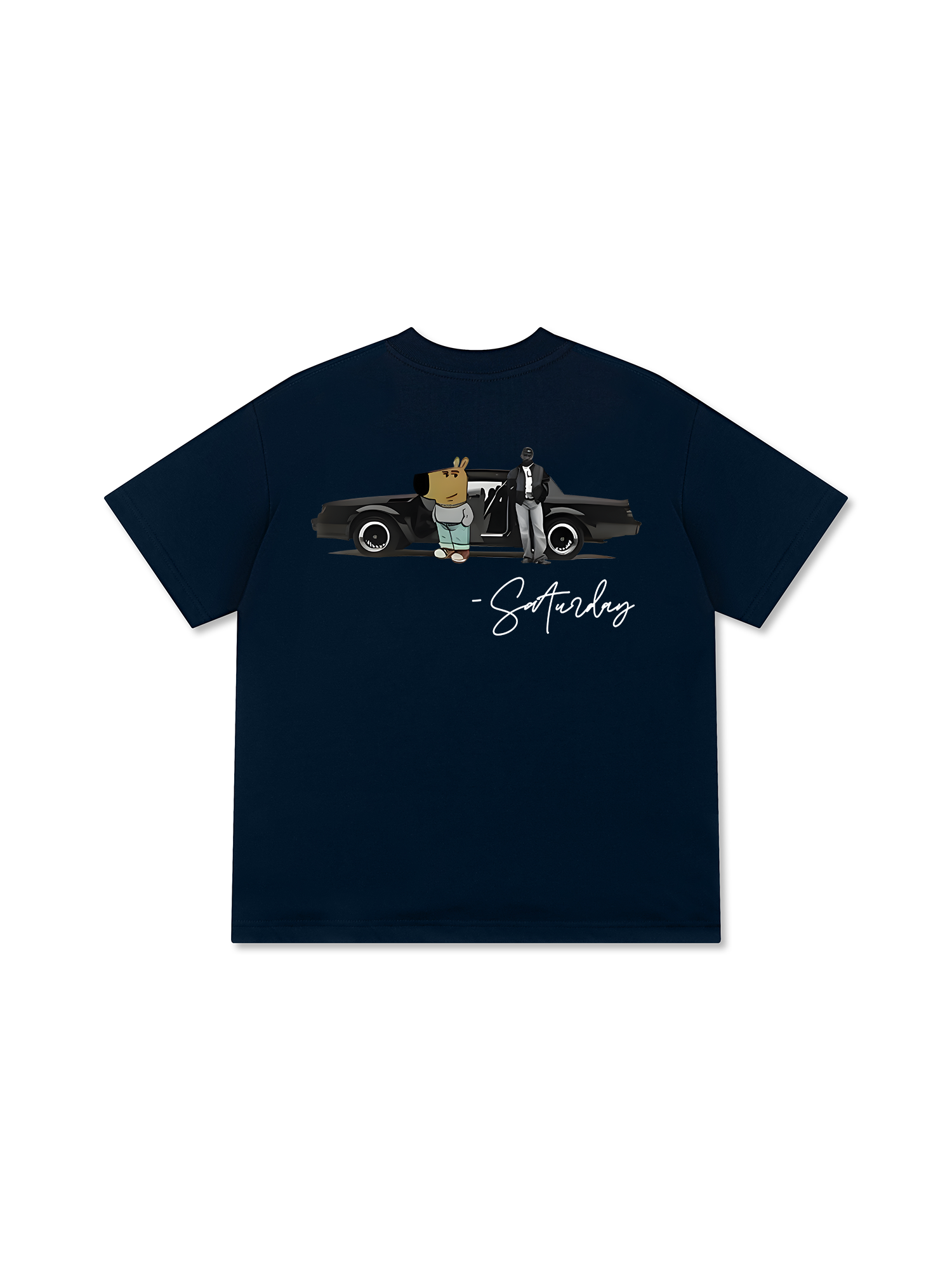 Áo Thun Relaxed Fit Classic Car Saturday