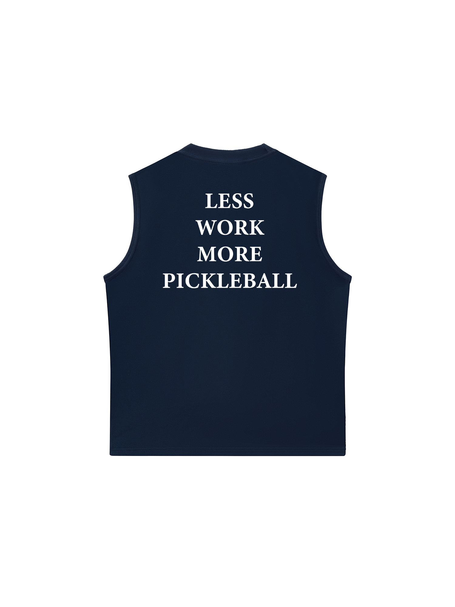 Áo Ba Lỗ Relaxed Fit Pickleball Less Work More Pickleball