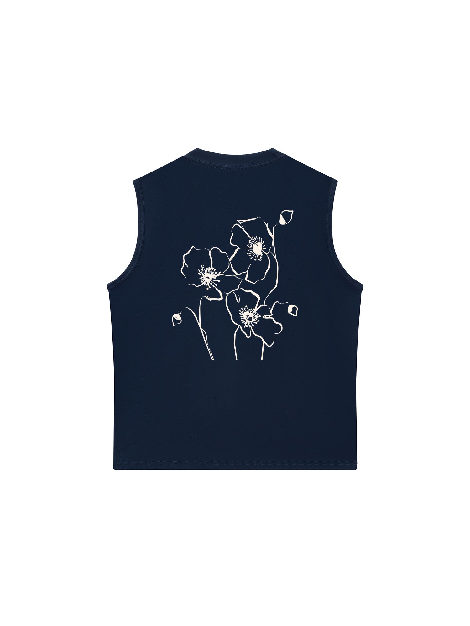 Áo Ba Lỗ Relaxed Fit Poppy Flower