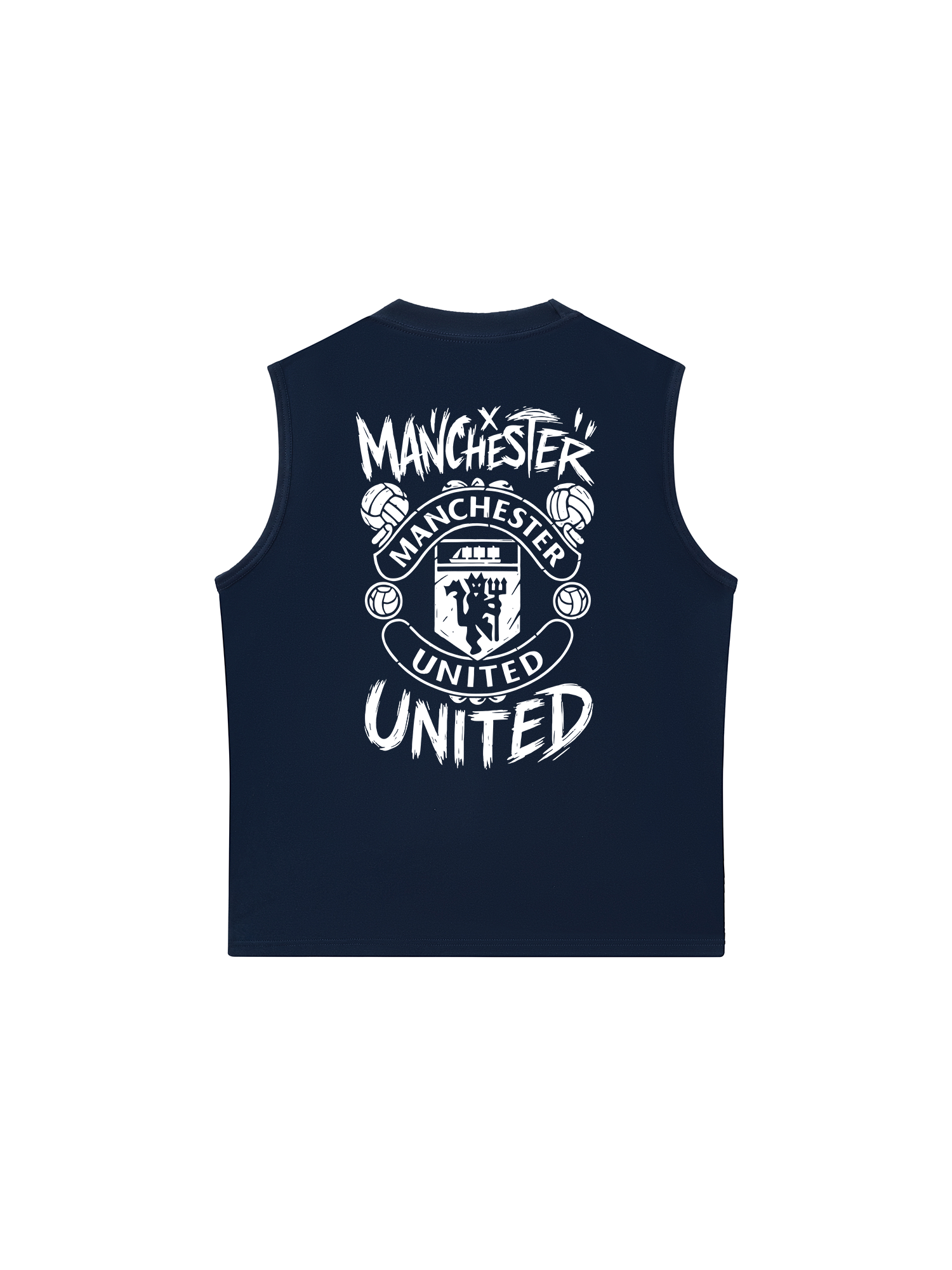 Áo Ba Lỗ Relaxed Fit Manchester Wild Style