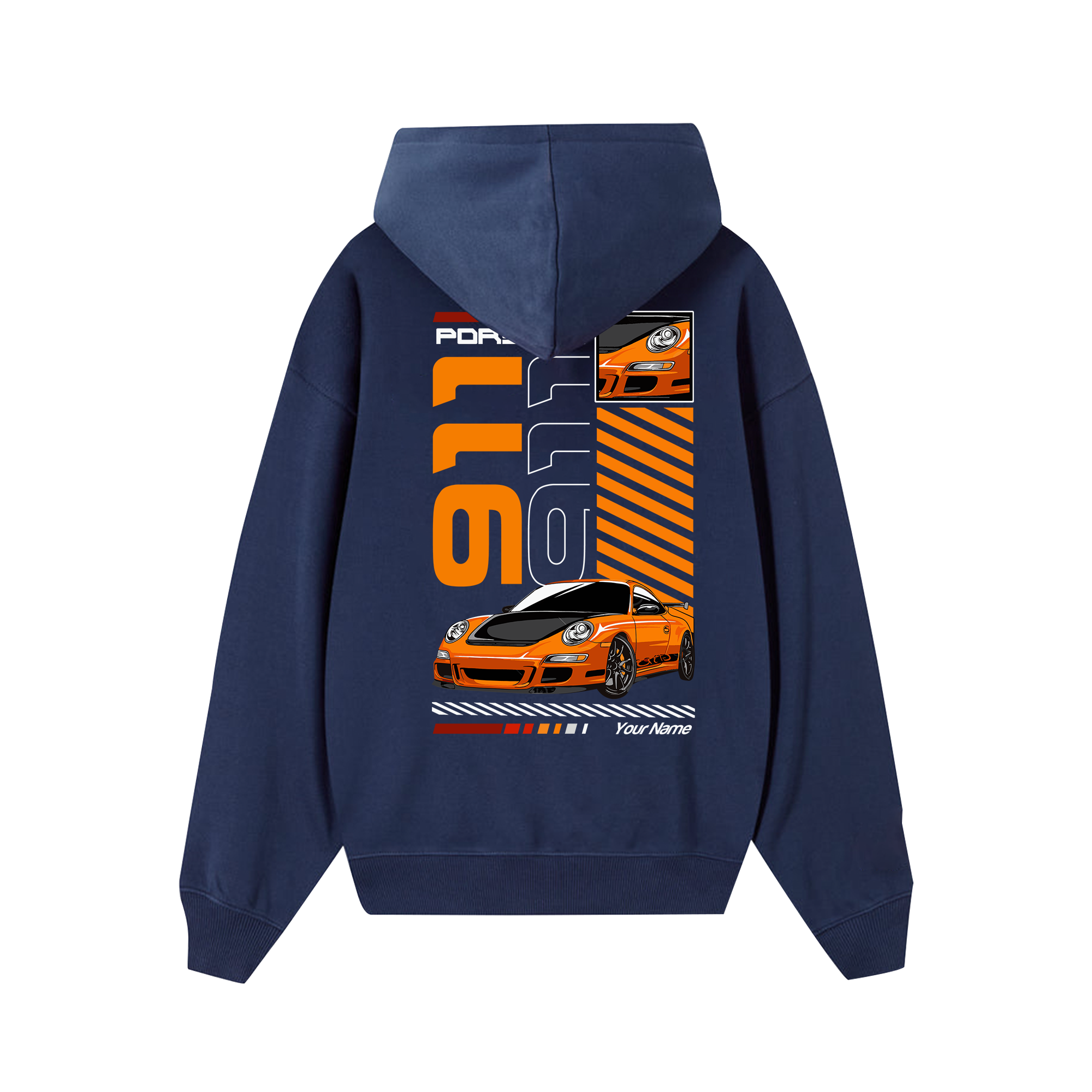 Custom Car Porsche Revolutionary Speed Hoodie