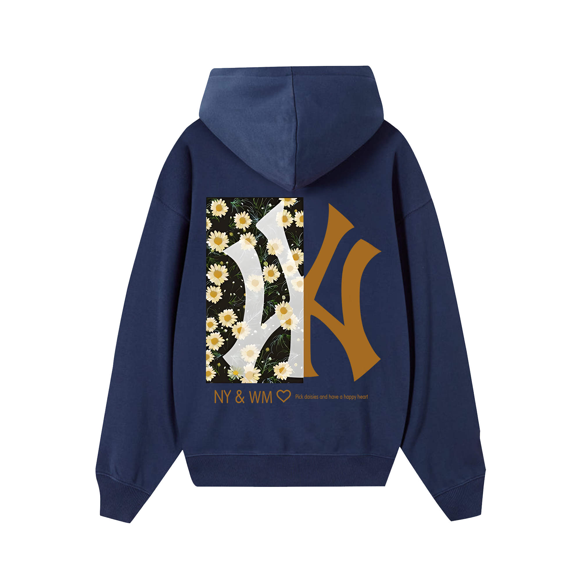 MLB Floral Pick Daisy Heart Hoodie