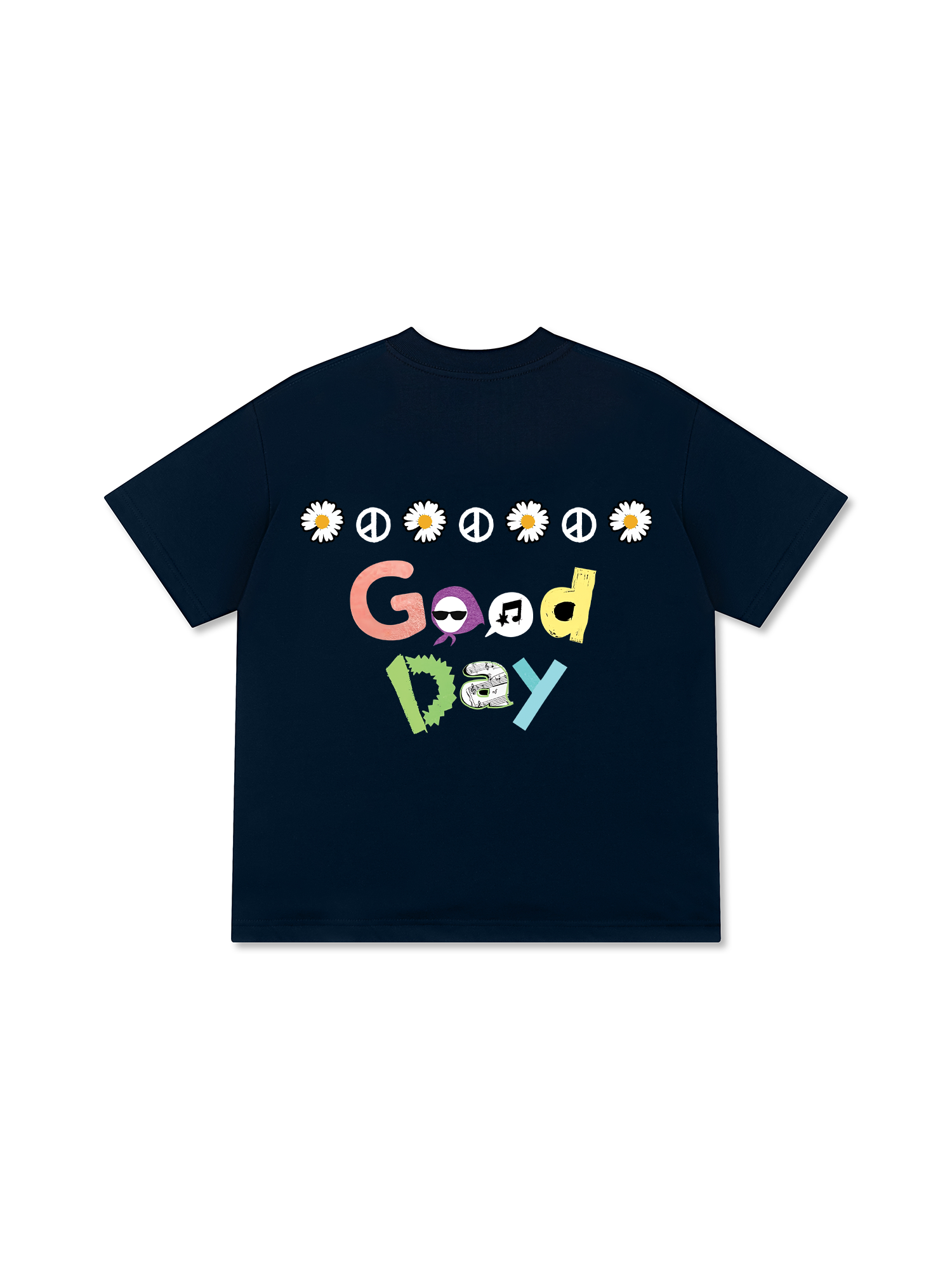 Áo Thun Relaxed Fit Idol G-Dragon Flower Peace Shirt