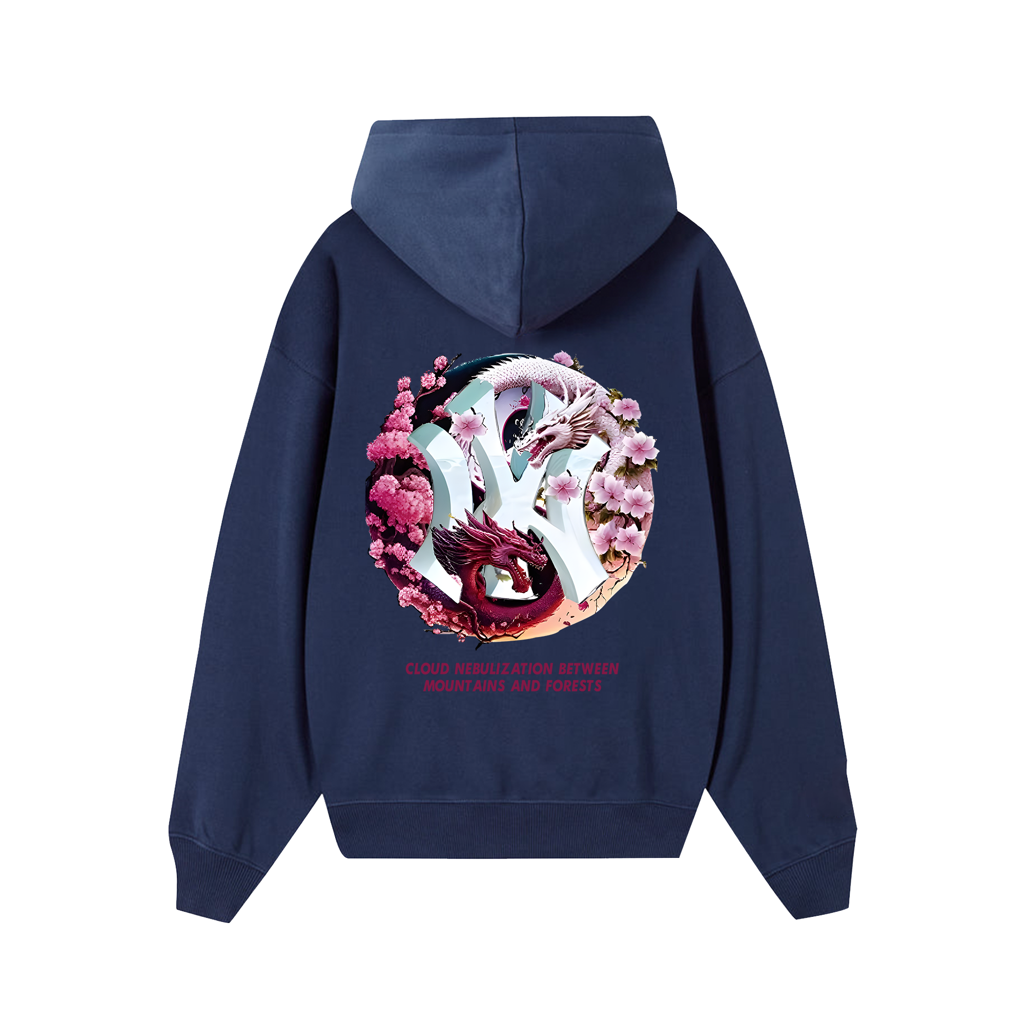 MLB Floral Dragon Cloudy Hoodie