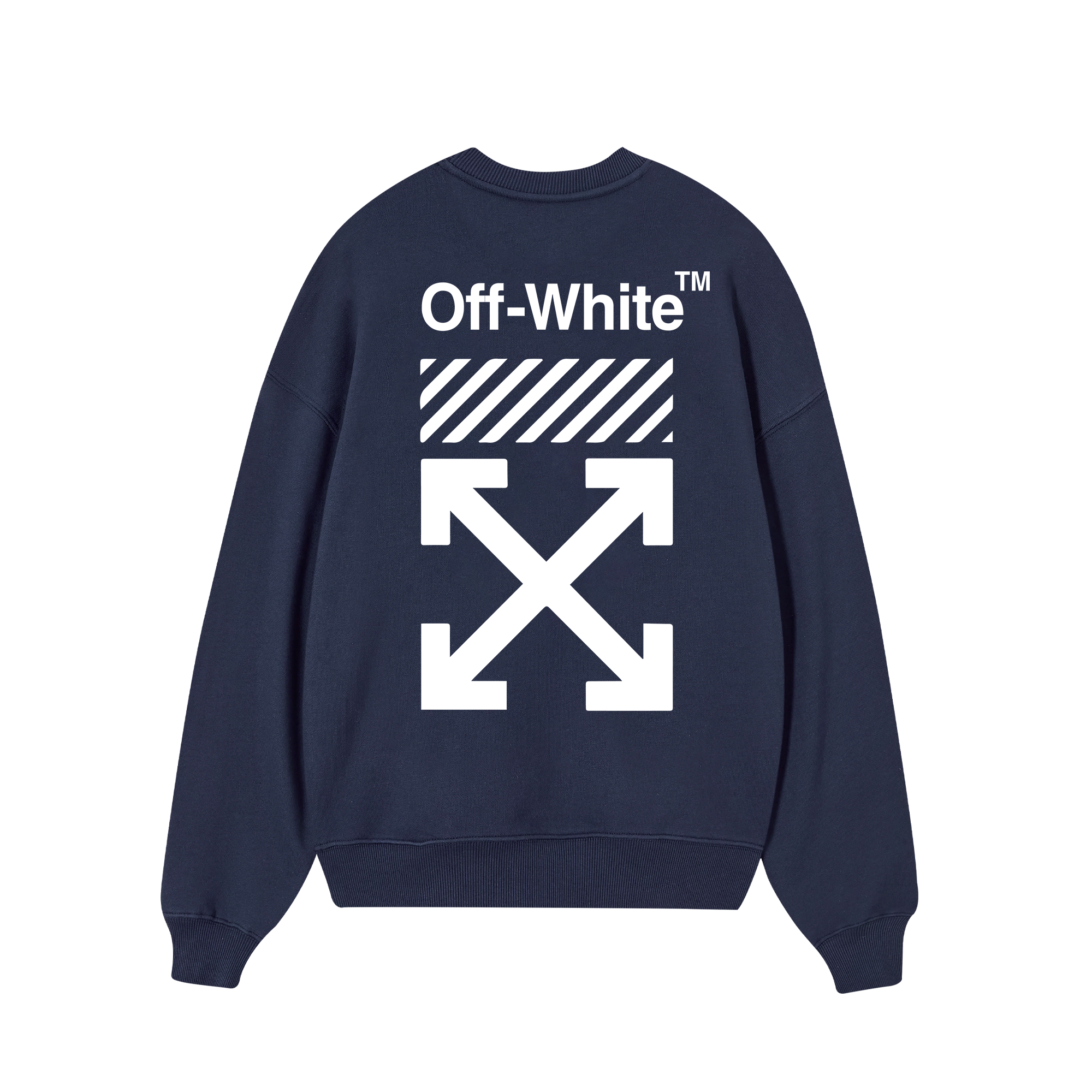 Off White Basic Logo Sweater