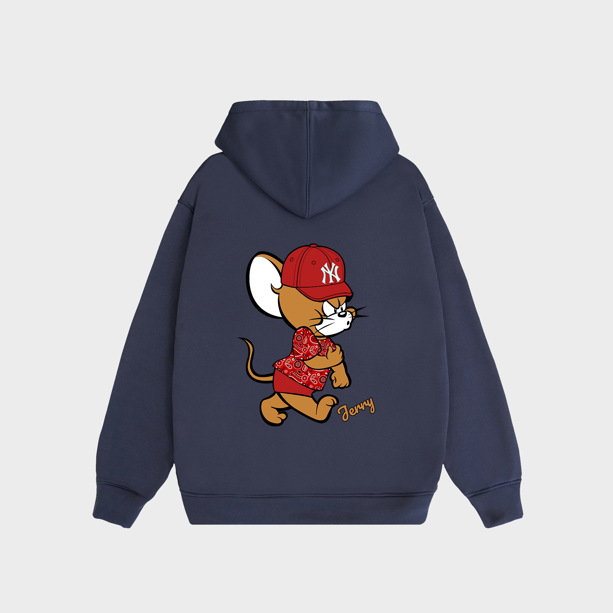 MLB Floral Funny Disney Jerry Hoodie