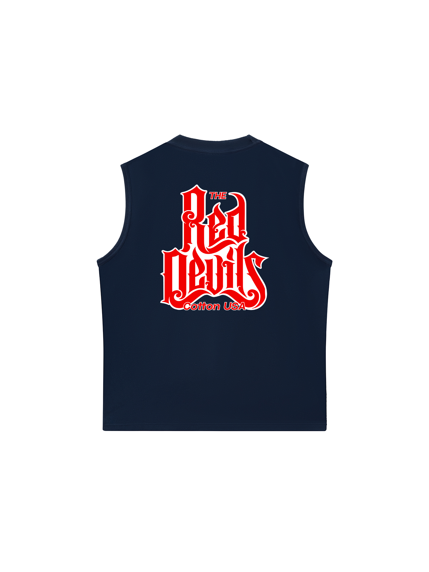 Áo Ba Lỗ Relaxed Fit Art Style The Red Devils