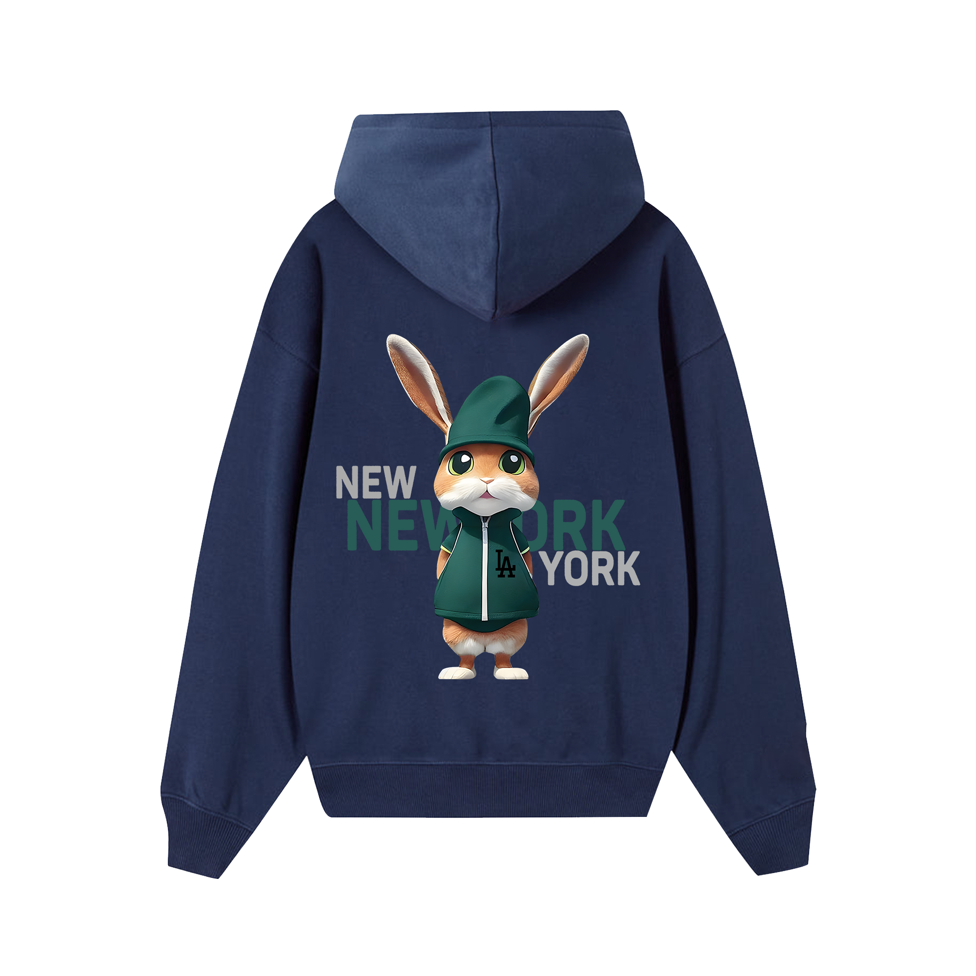 MLB Floral Green Rabbit Hoodie