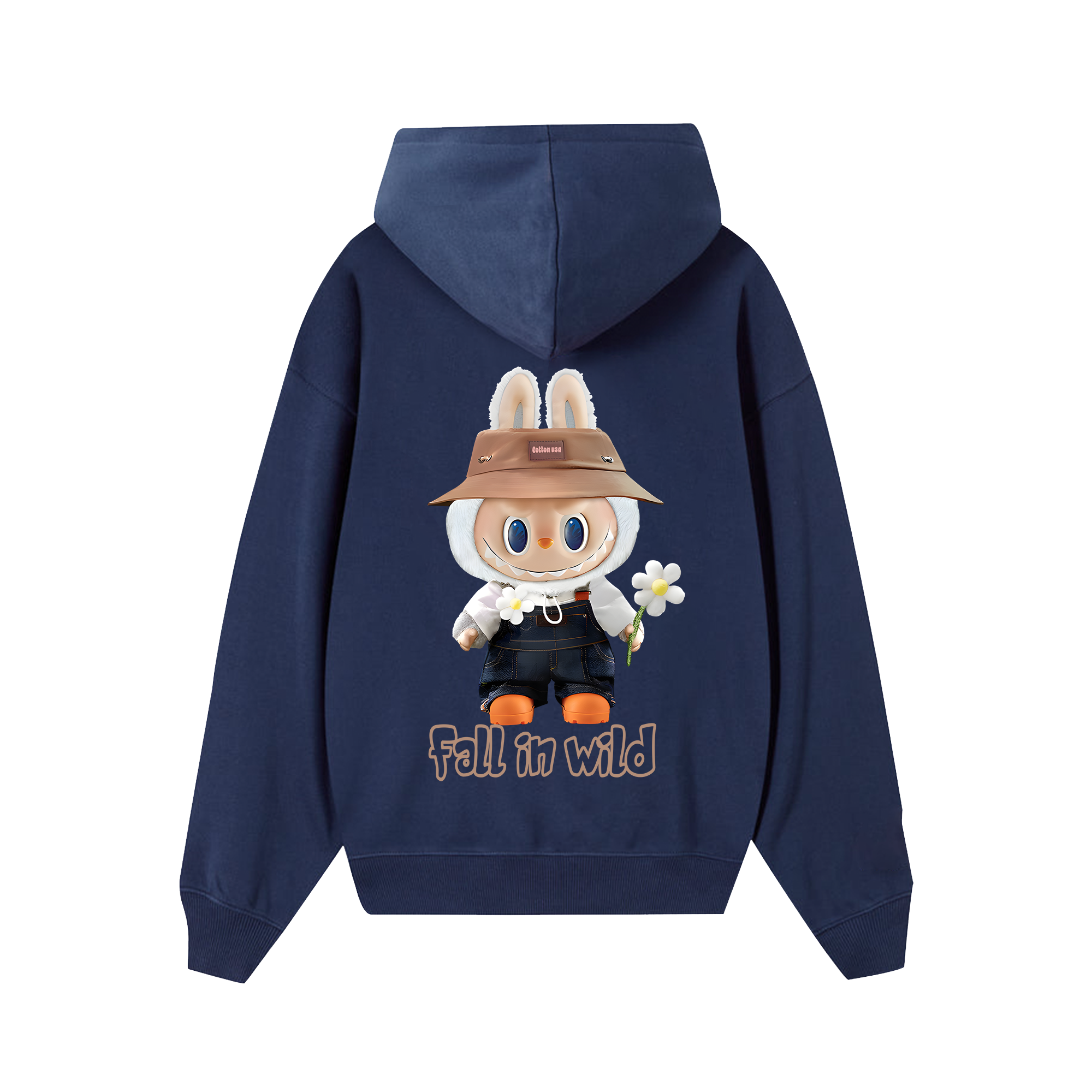 Labubu Fall In Wild Hoodie