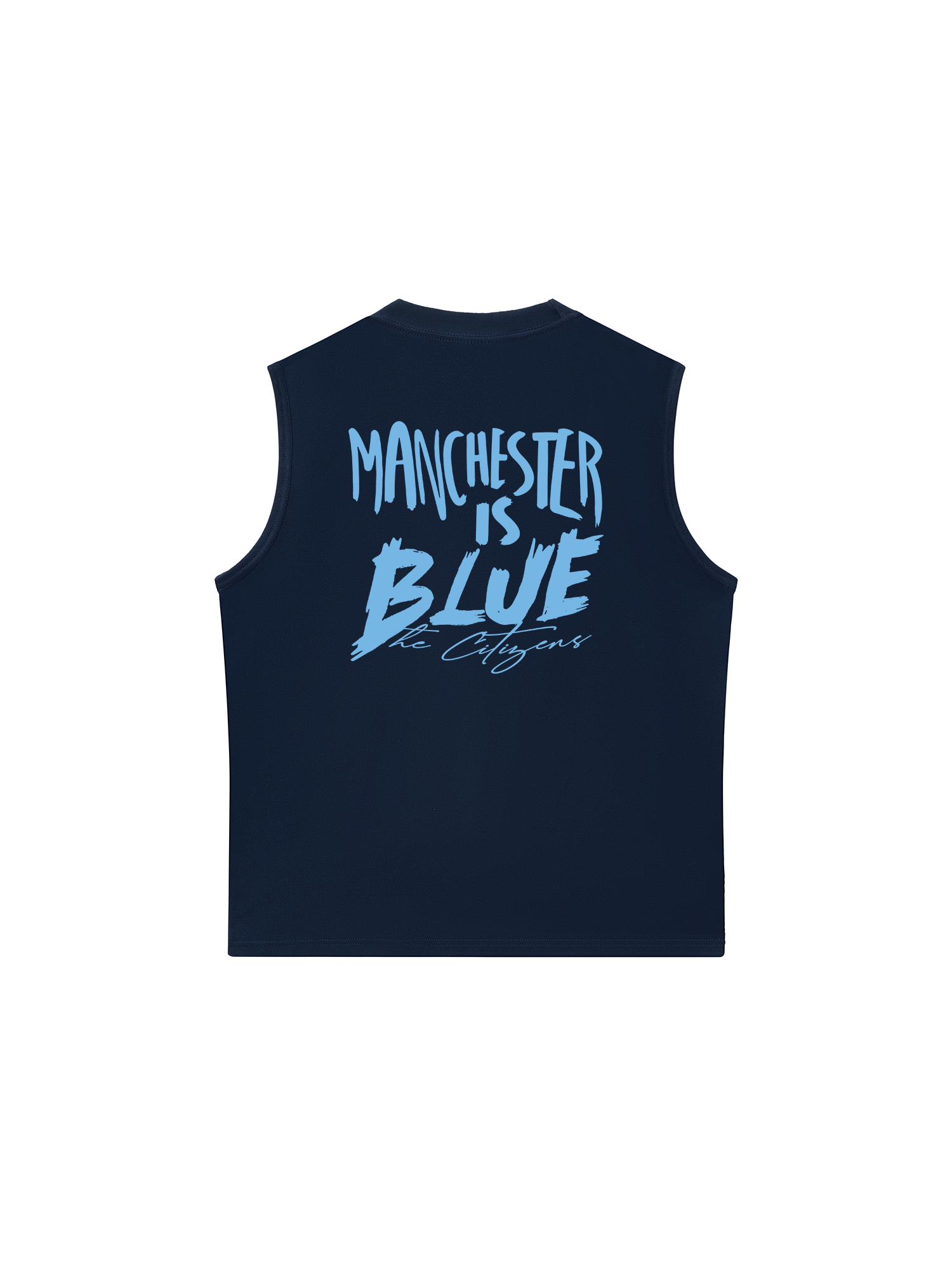 Áo Ba Lỗ Relaxed Fit Manchester is Blue