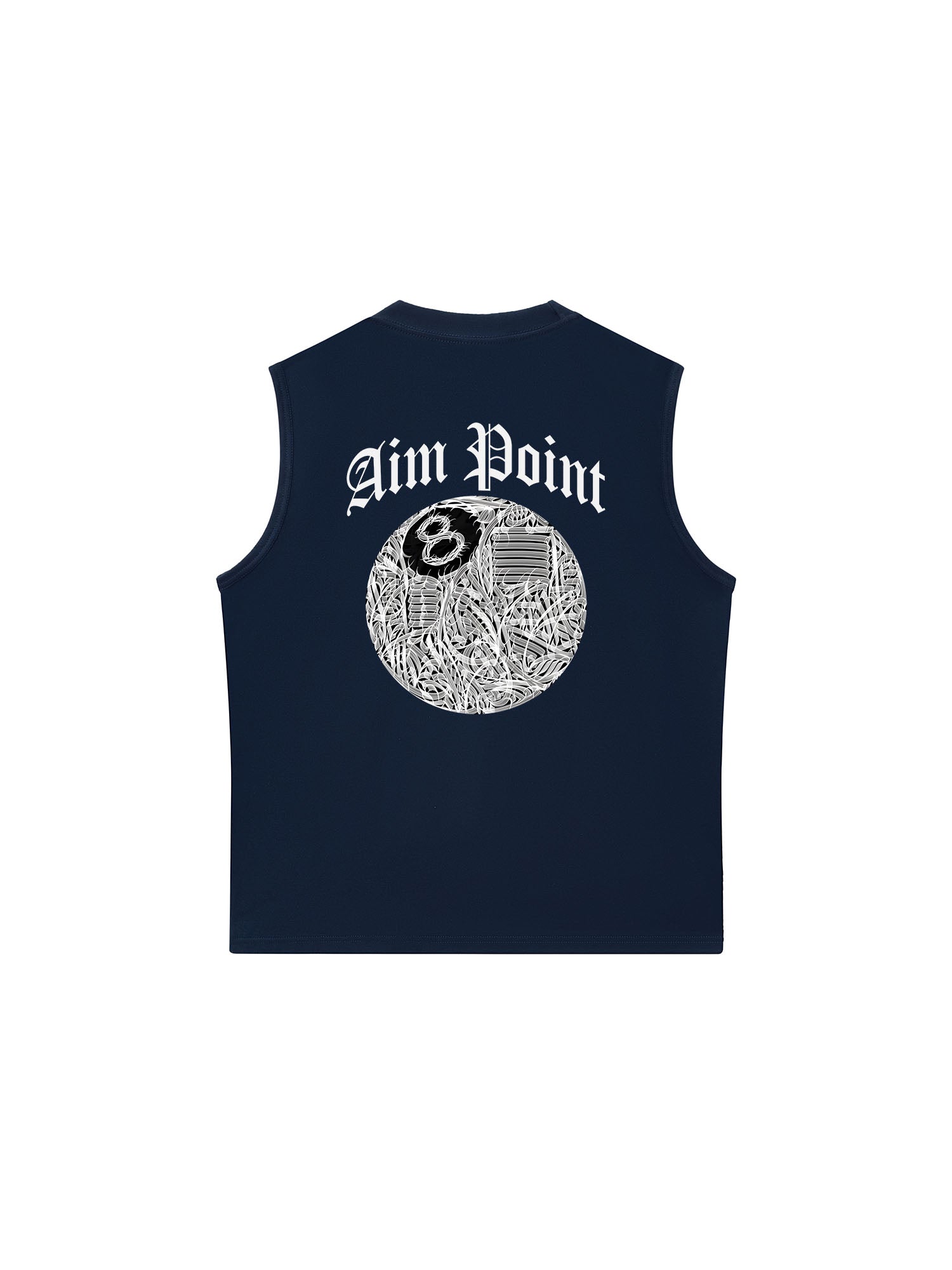 Áo Ba Lỗ Relaxed Fit Billiards Aim Point