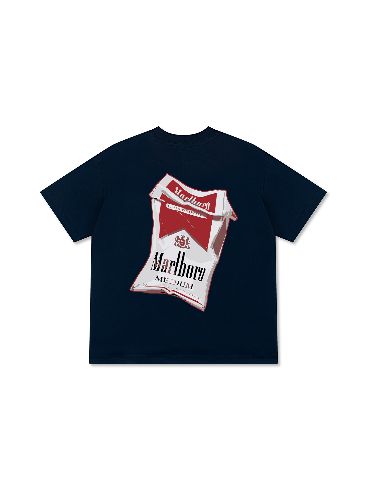 Áo Thun Relaxed Fit Marlboro Old Medium Pack