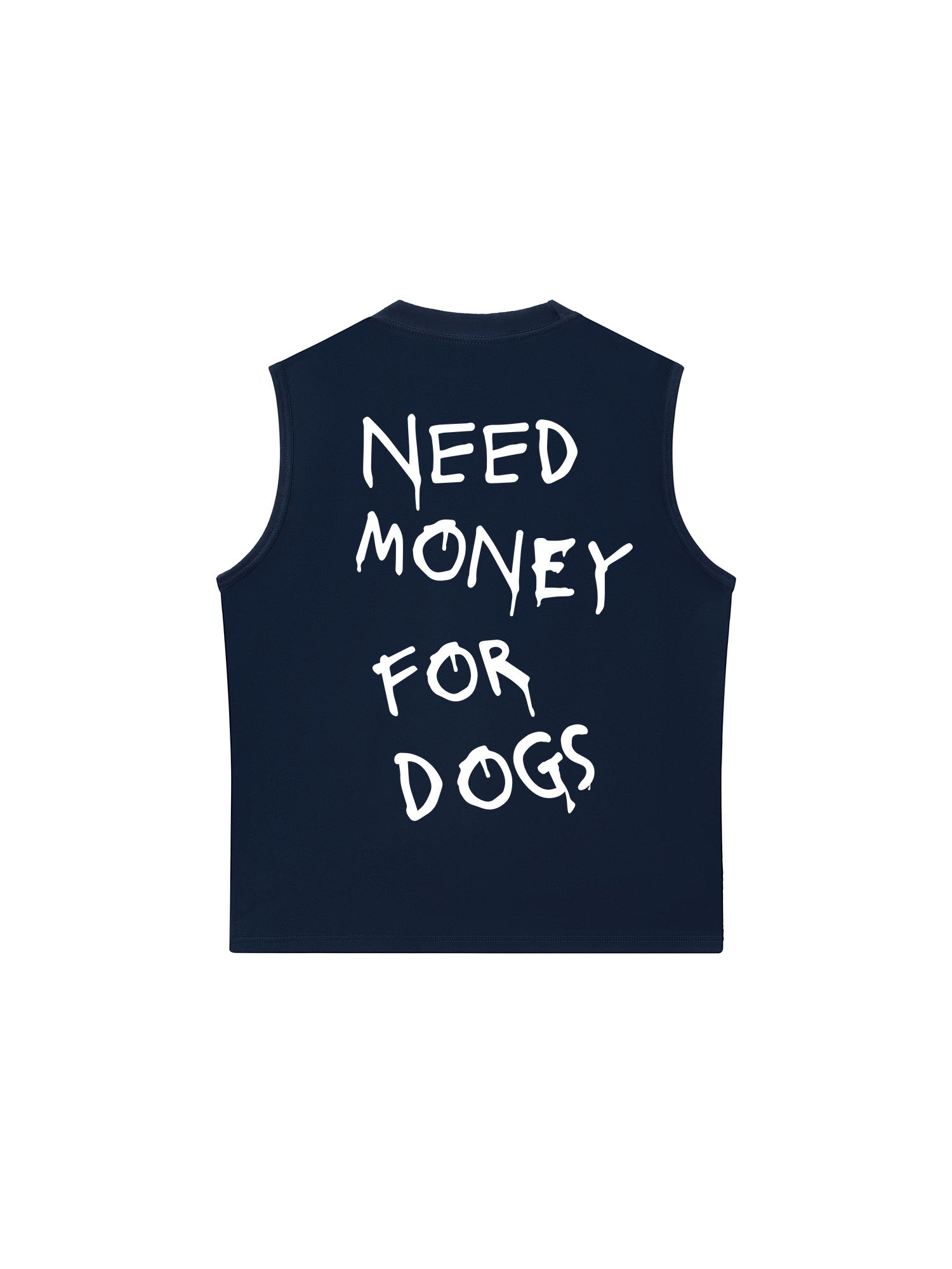 Áo Ba Lỗ Relaxed Fit Need Money For Dogs