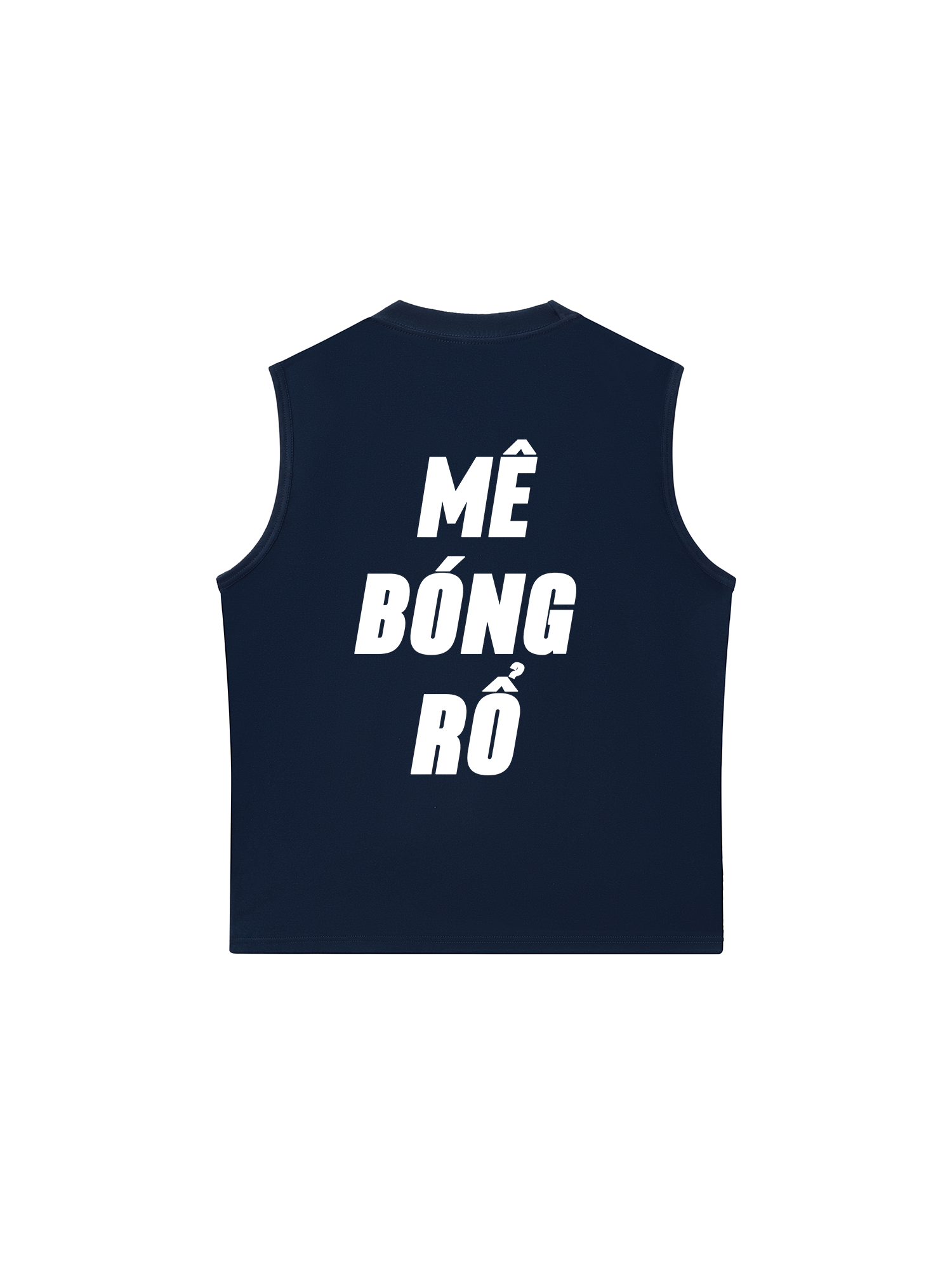 Áo Ba Lỗ Relaxed Fit Mê Bóng Rổ Black And White