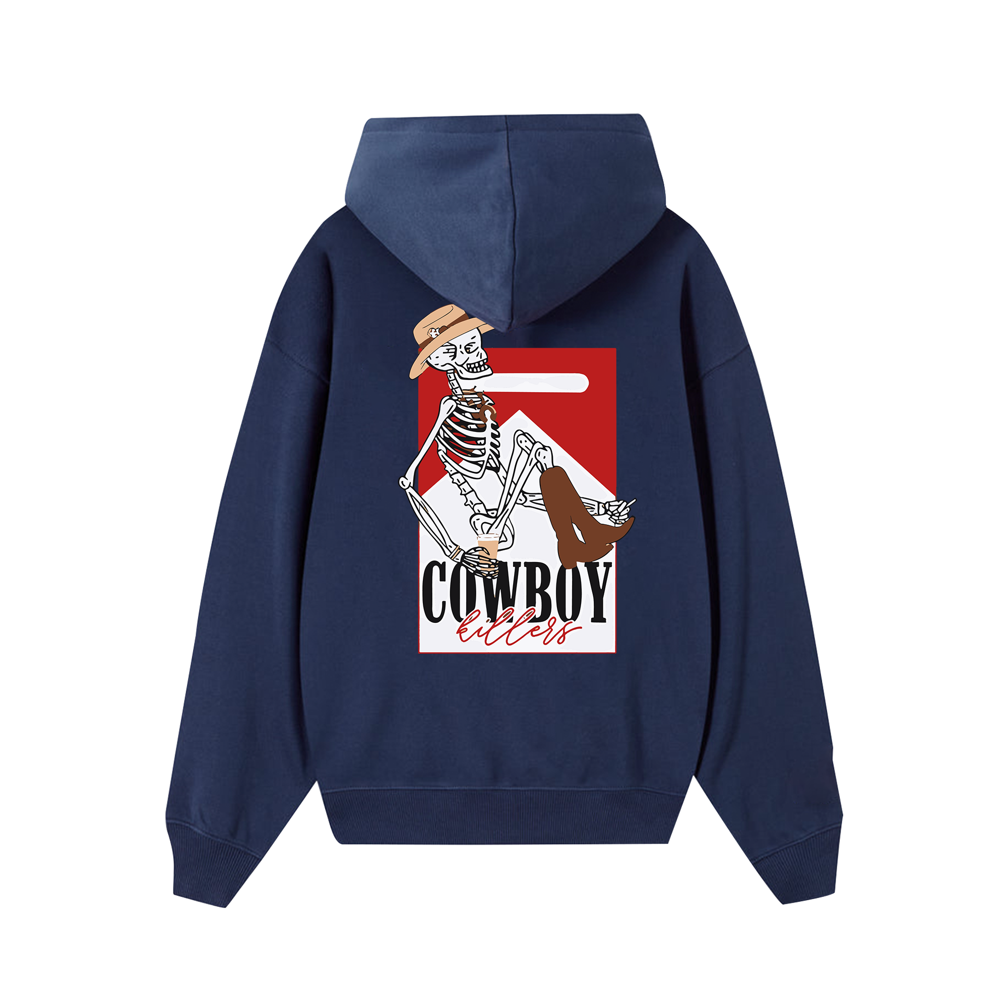 Marlboro Skeleton Cowboy Killer Hoodie