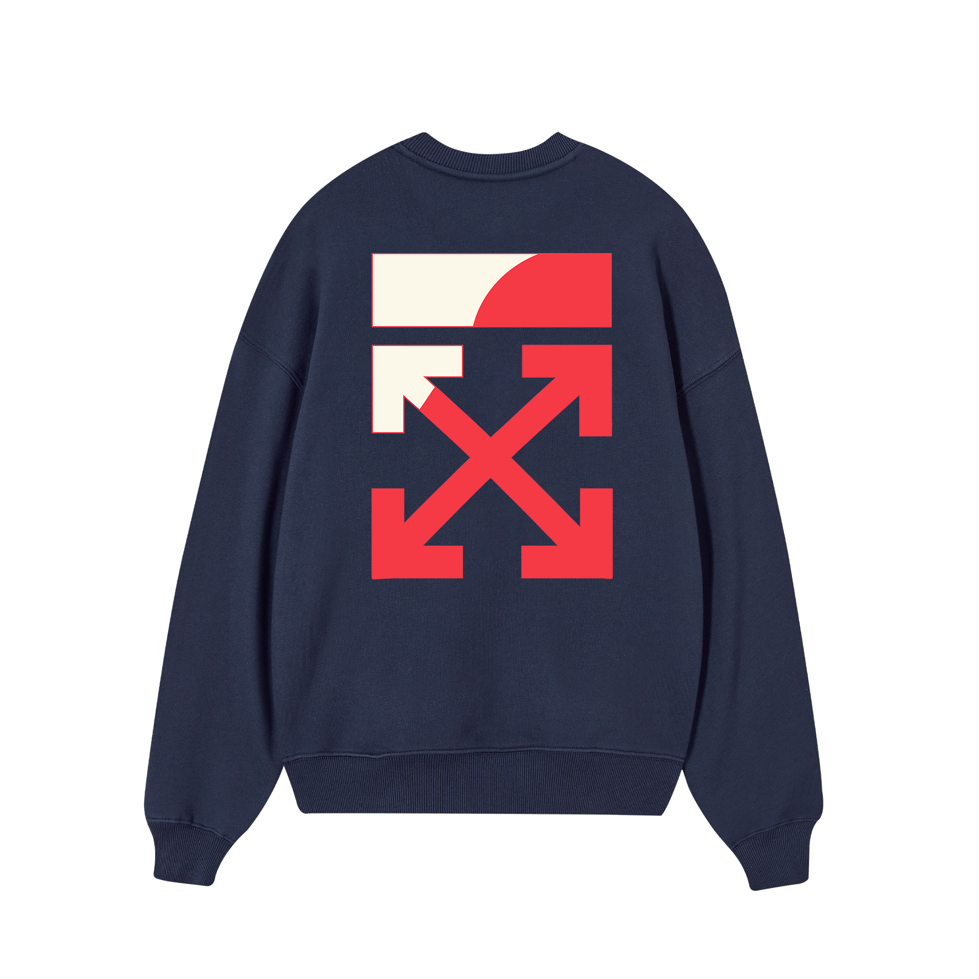 Off White Retro Logo Sweater