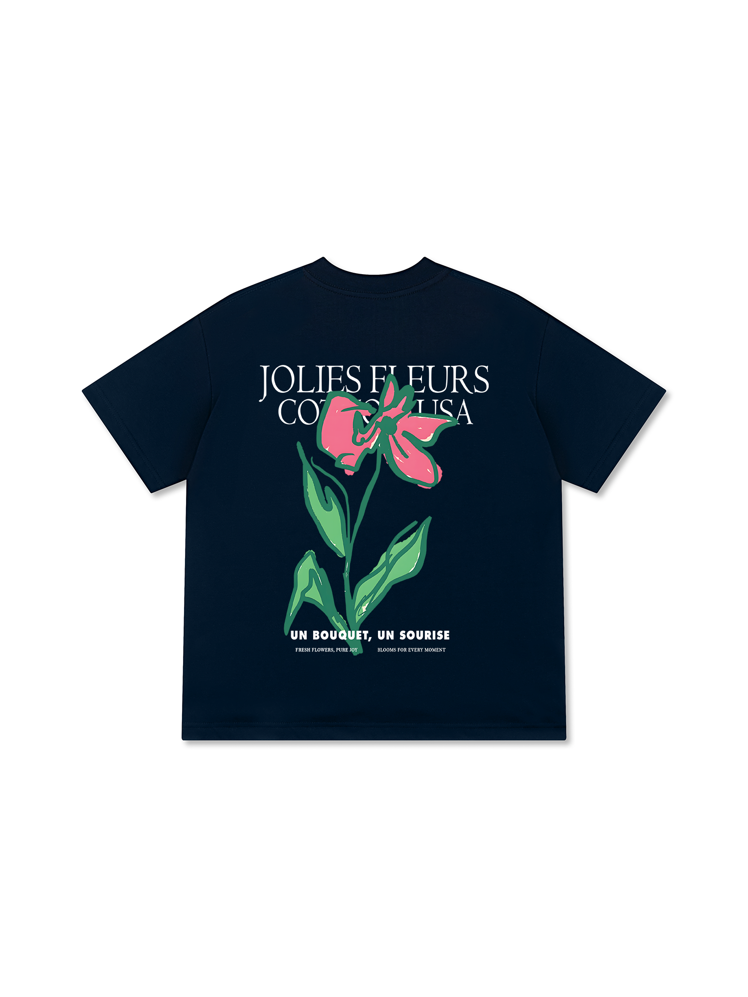Áo Thun Relaxed Fit Floral Jolies Fleurs