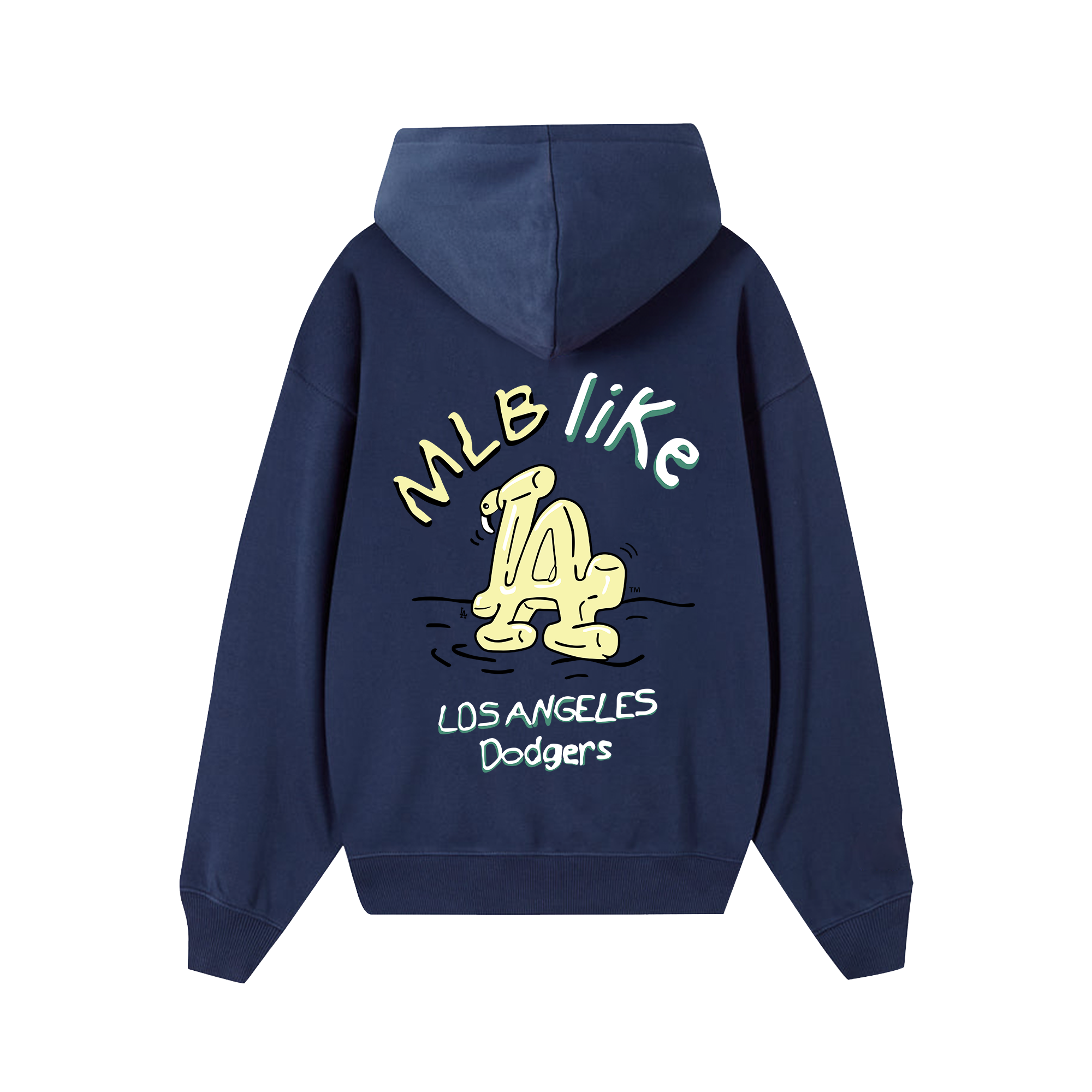 MLB LA Dodgers Logo Overfit Hoodie