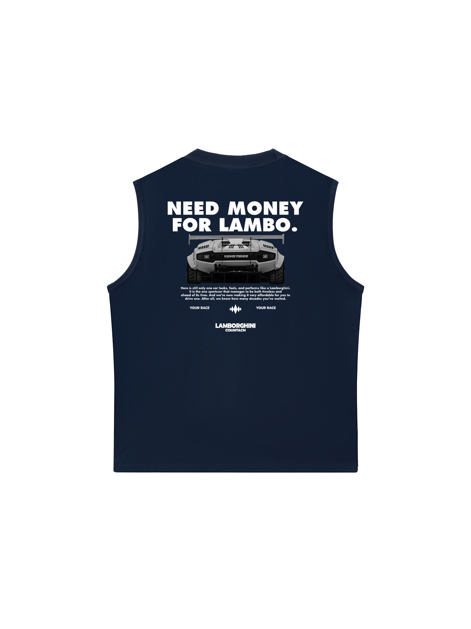 Áo Ba Lỗ Relaxed Fit Lamborghini Countach LBWK