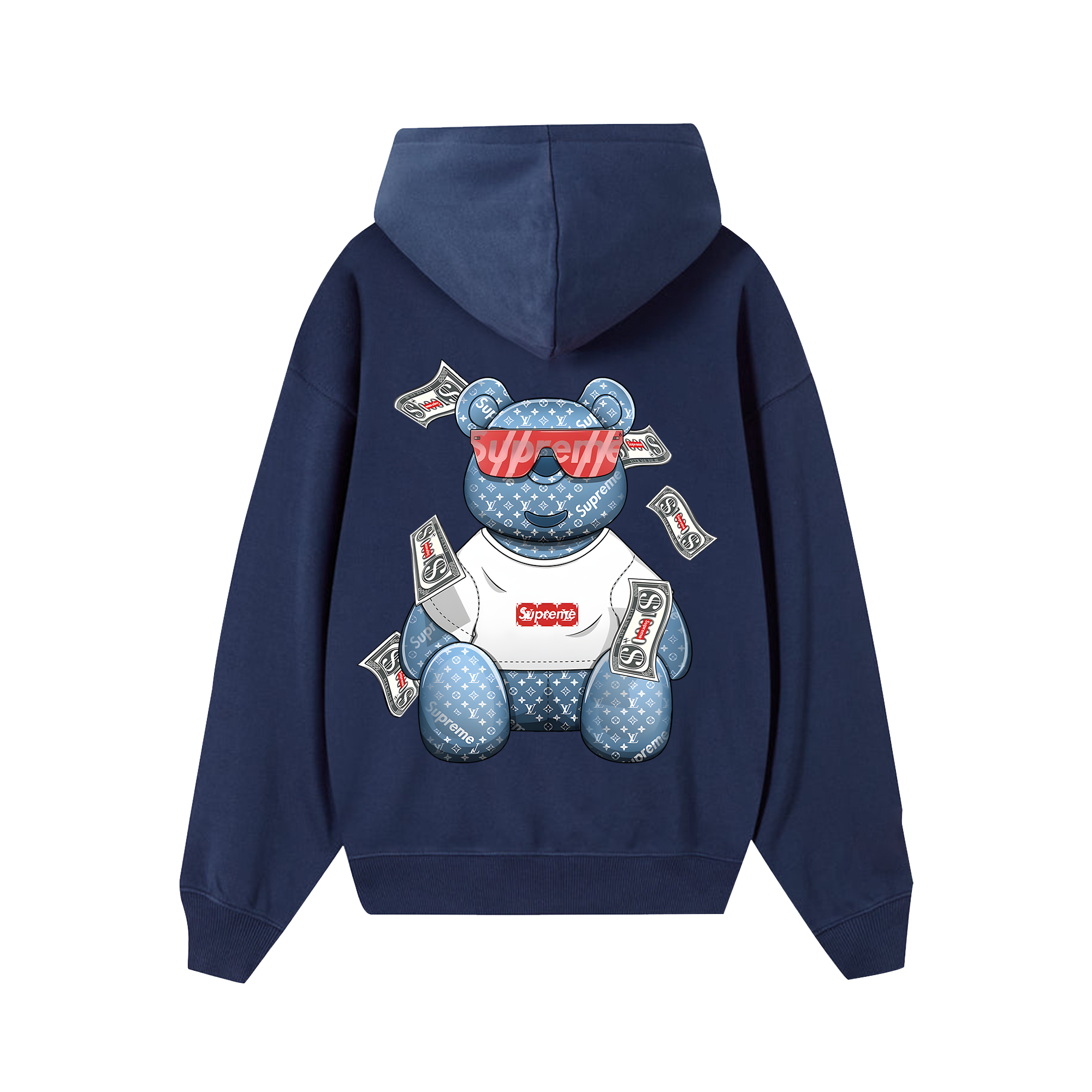 Supreme Blue Bear Hooodie